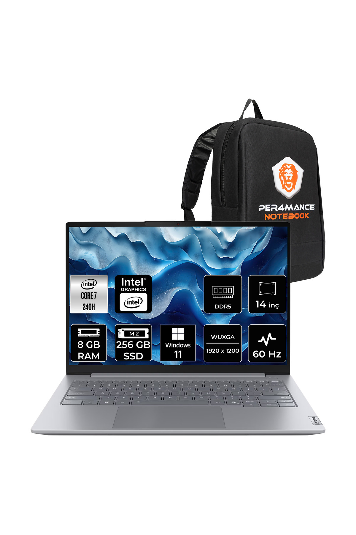 ThinkBook 14 G8 Intel Core 7 240H 8GB 256GB SSD 14