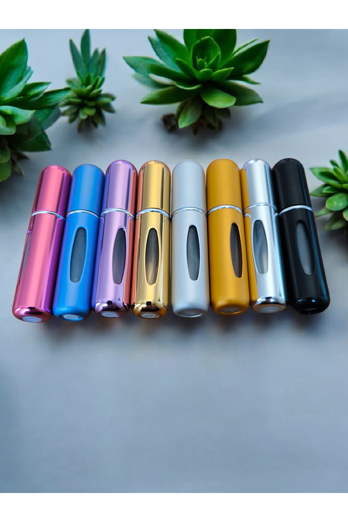 lunave 5ml Mini Taşınabilir Doldurulabilir Parfüm Şişesi