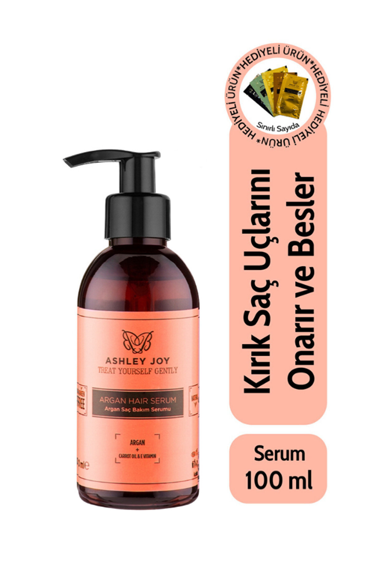 Ashley Joy Argan Yağı Saç Serumu - 100 ml