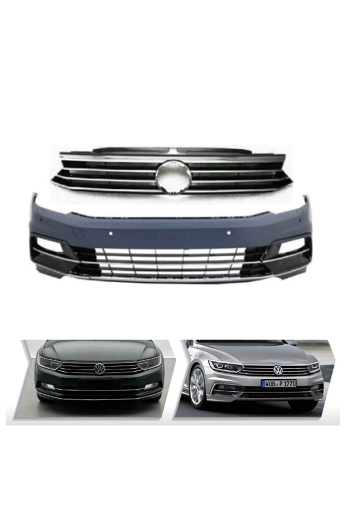 Vw Passat B8 R-LINE Ön Tampon 2014-2018