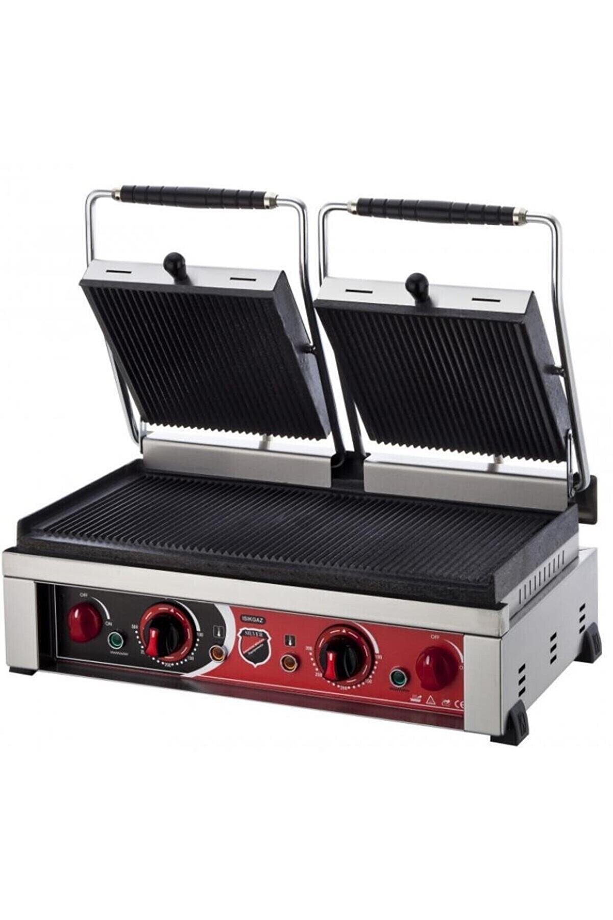 Silverinox Silver Stil Elektirikli Çift Kapaklı Tost Makinesi 20 Dilim