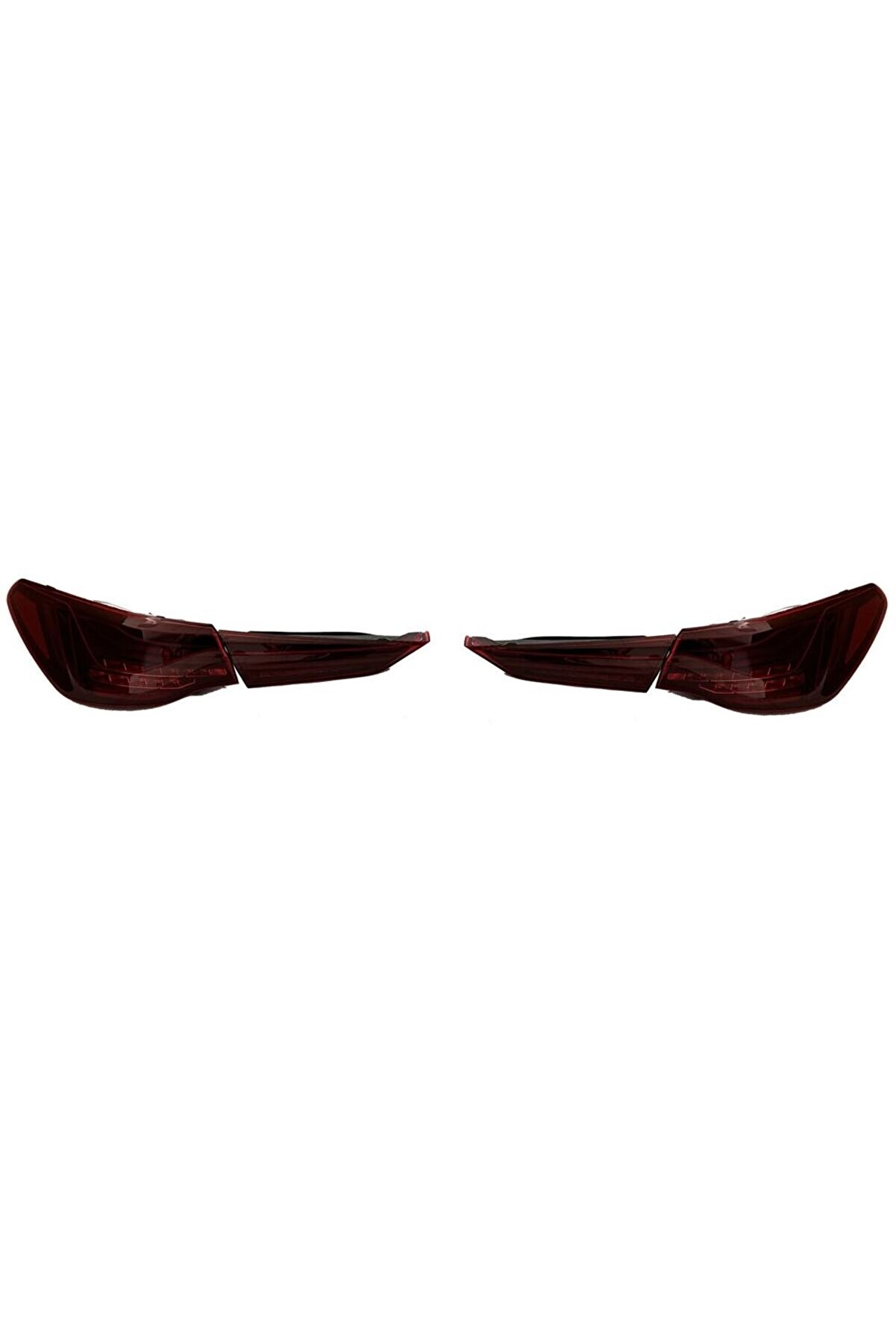 Bmw g22 g23 g26 cs look stop lambası seti kırmızı