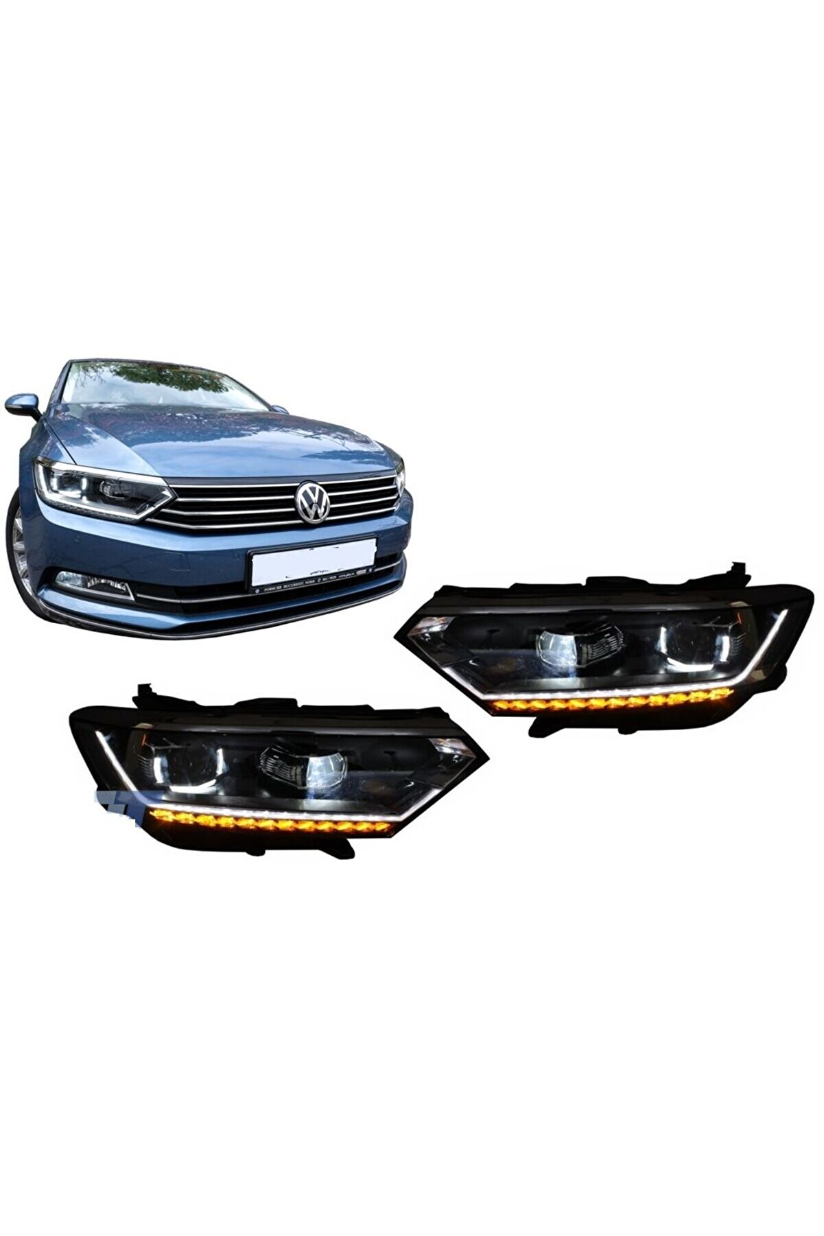 Vw passat b8 ön far lambası highline model 2014 / 2018