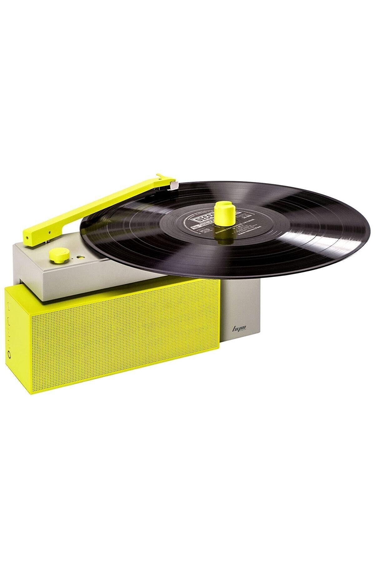 Duo Ayrılabilir Bluetooth Hoparlörlü Şarjlı ve Taşınabilir Akıllı Pikap Plakçalar, Sar