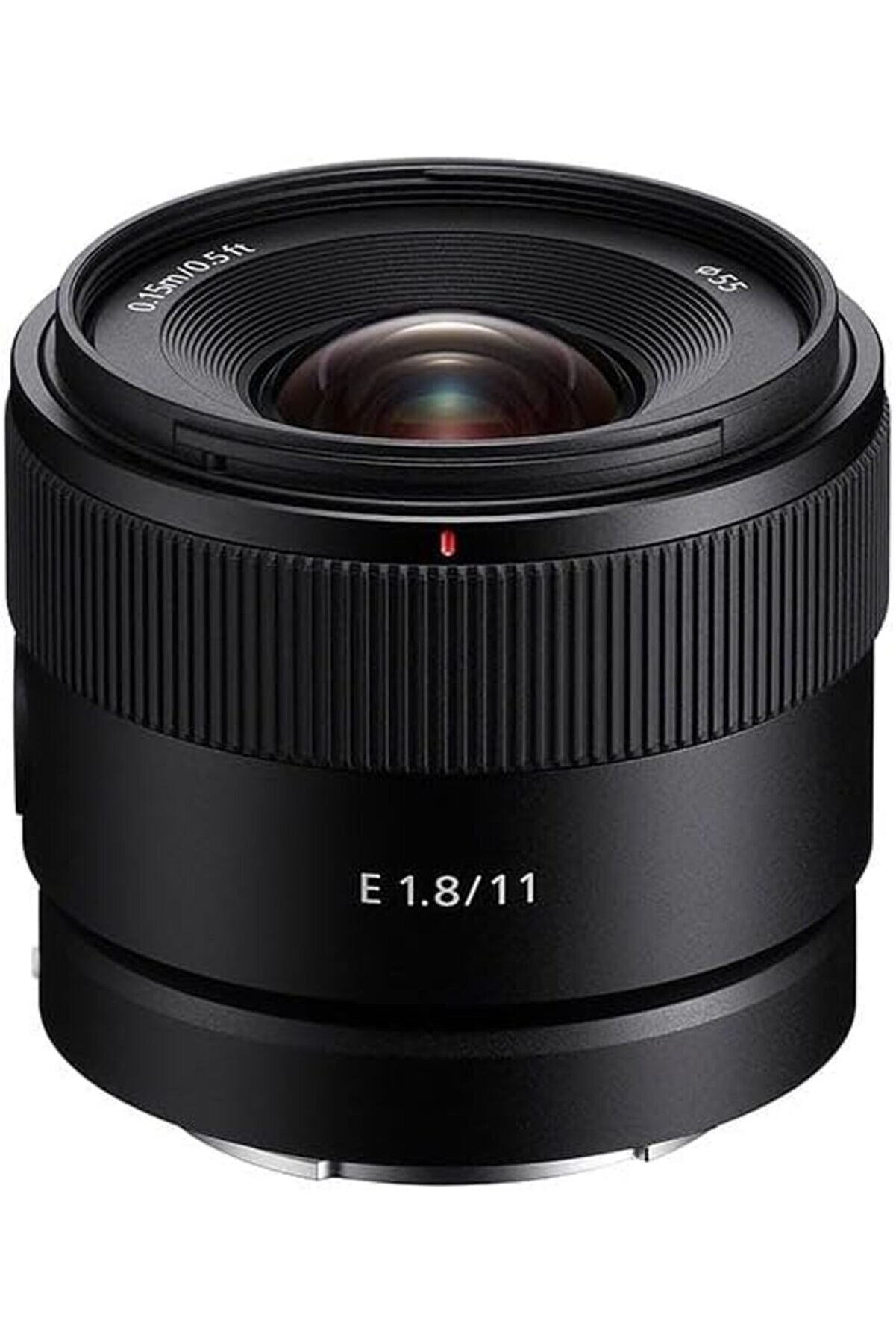 E 11mm F1.8 APS-C Geniş Açı Başbakan Lens SEL11F18 Siyah KSA Sürümü KSA Garanti Desteği Ile