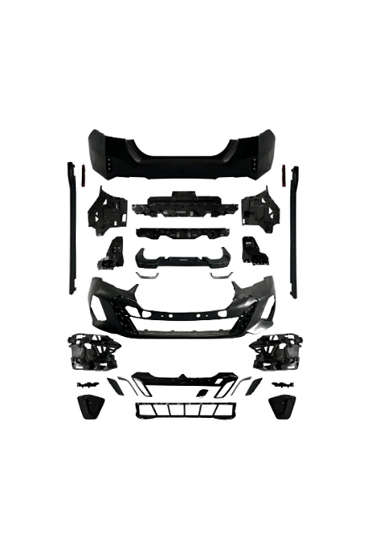 BMW Gövde Kiti G60 [DONUSUM => G60-LCI] Ön; PDCli, Egz.Çıkışlı, Marşpiyelli -M-Tech- 2022-