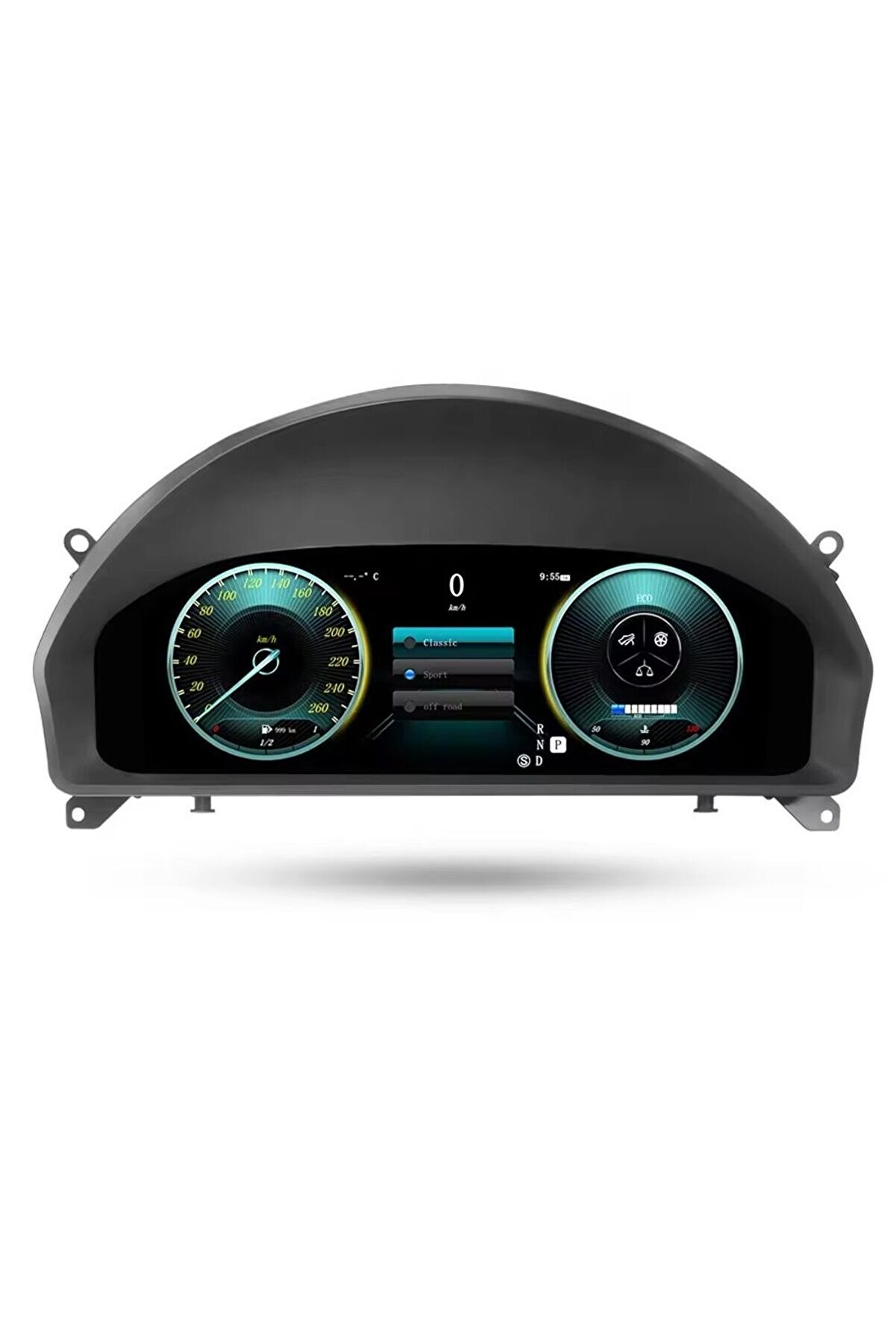 Mercedes w204 hayalet ekran dijital gösterge paneli 2007 / 2013