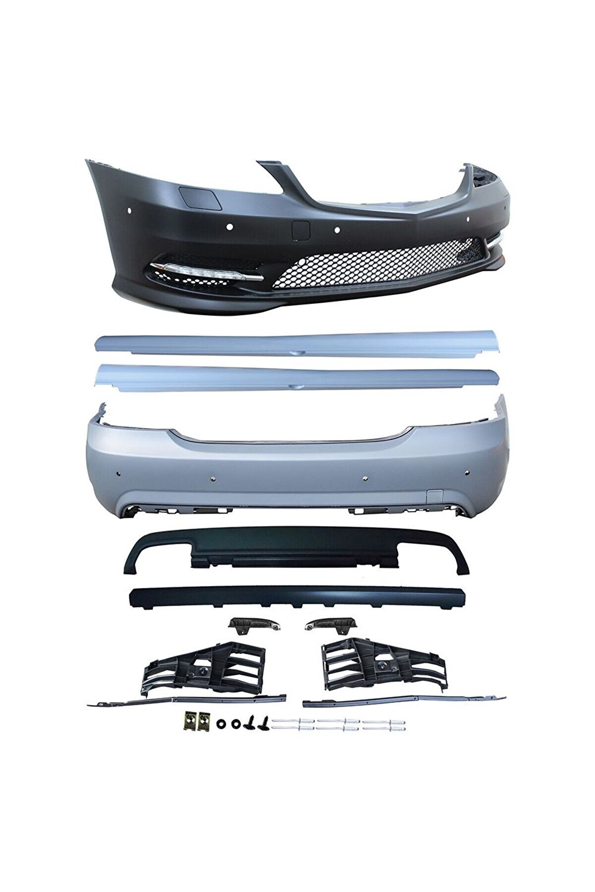 Mercedes w221 amg body kit tampon seti