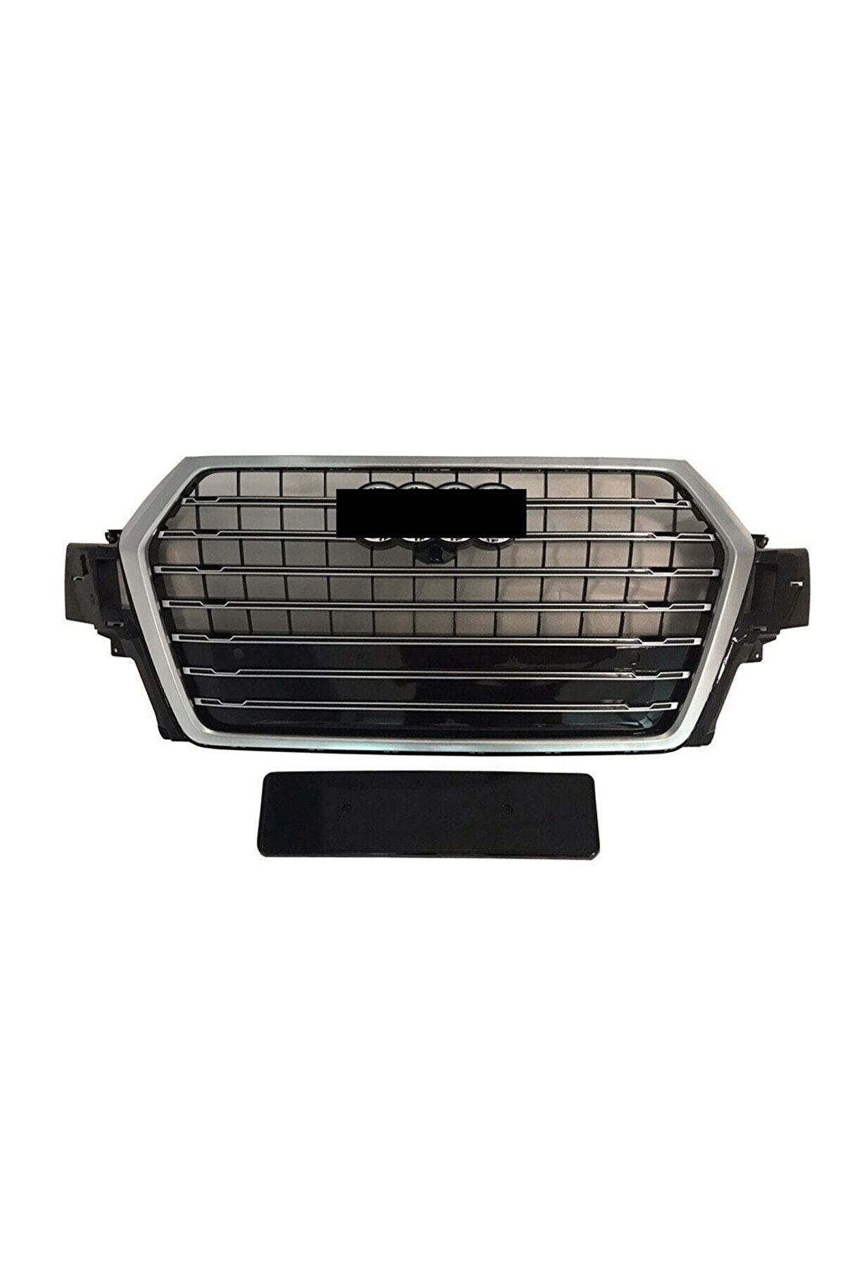 Audi q7 sq7 ön panjur ızgara 2015 / 2019 krom siyah