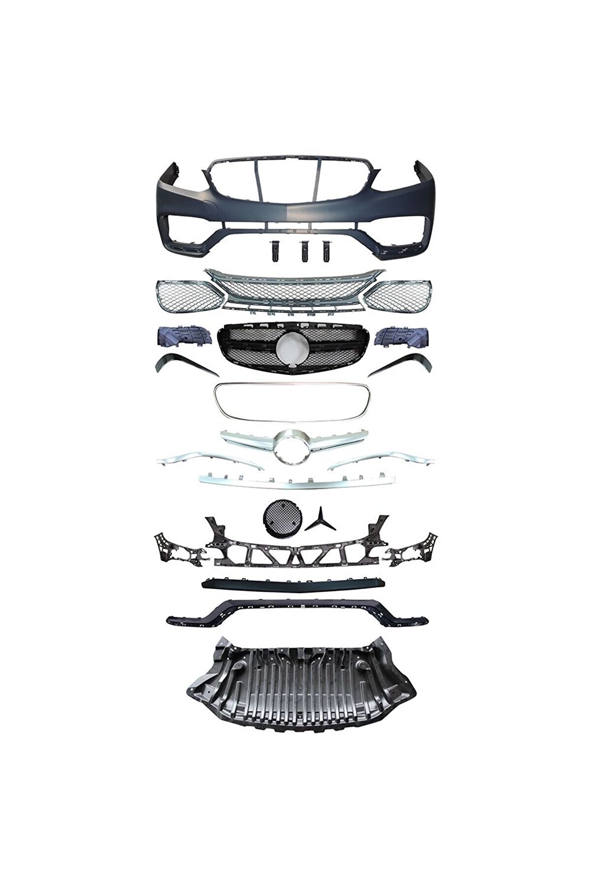 Mercedes w212 e63 body kit tampon seti 2013 / 2016