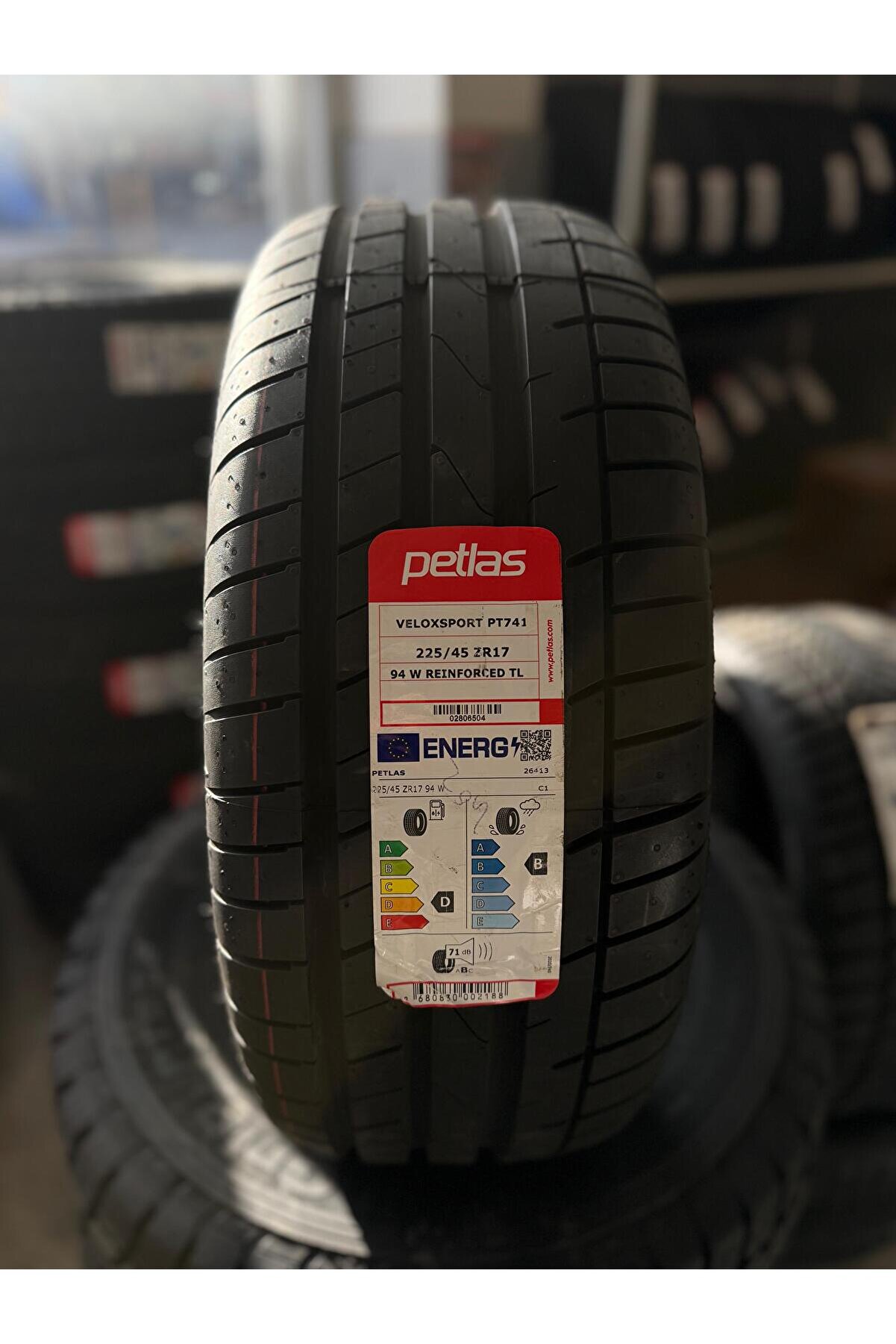 225/45R17 94W VELOXSPORT PT741 YAZ LASTİĞİ-2024 TARİHLİ