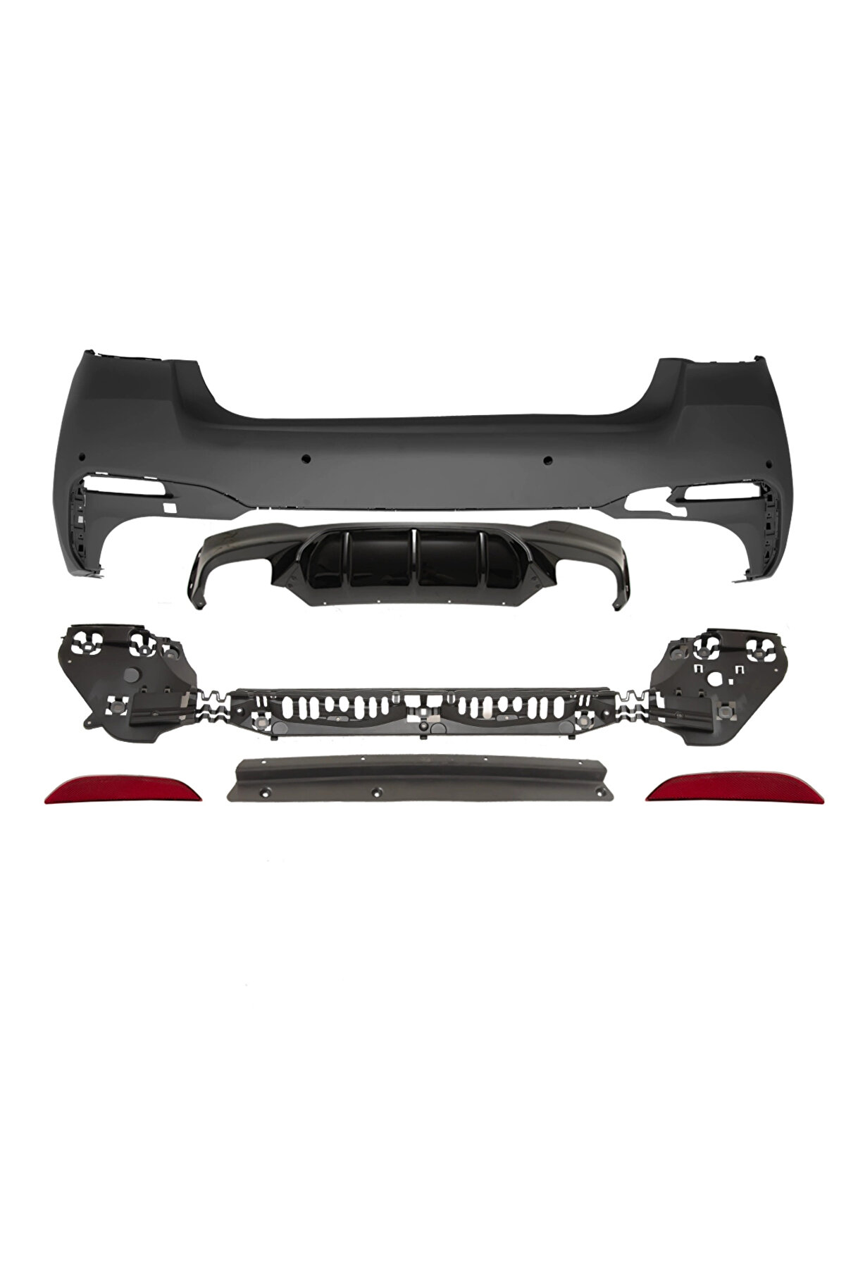 BMW Komple Tampon G30-LCI Arka; PDCli -M5- 2020-