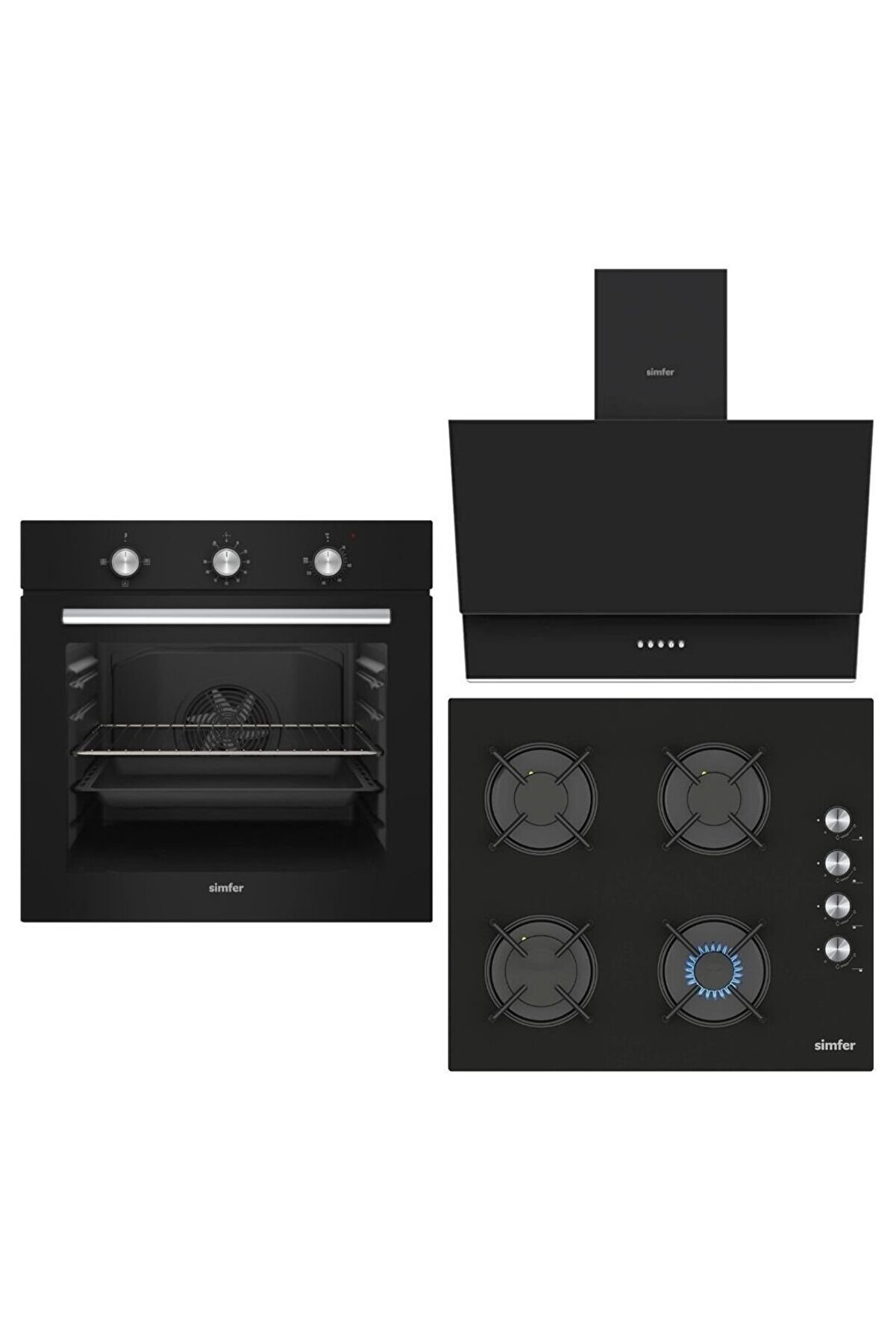 Turbo Siyah Mekanik Set (8201 - 3046 - 8708)
