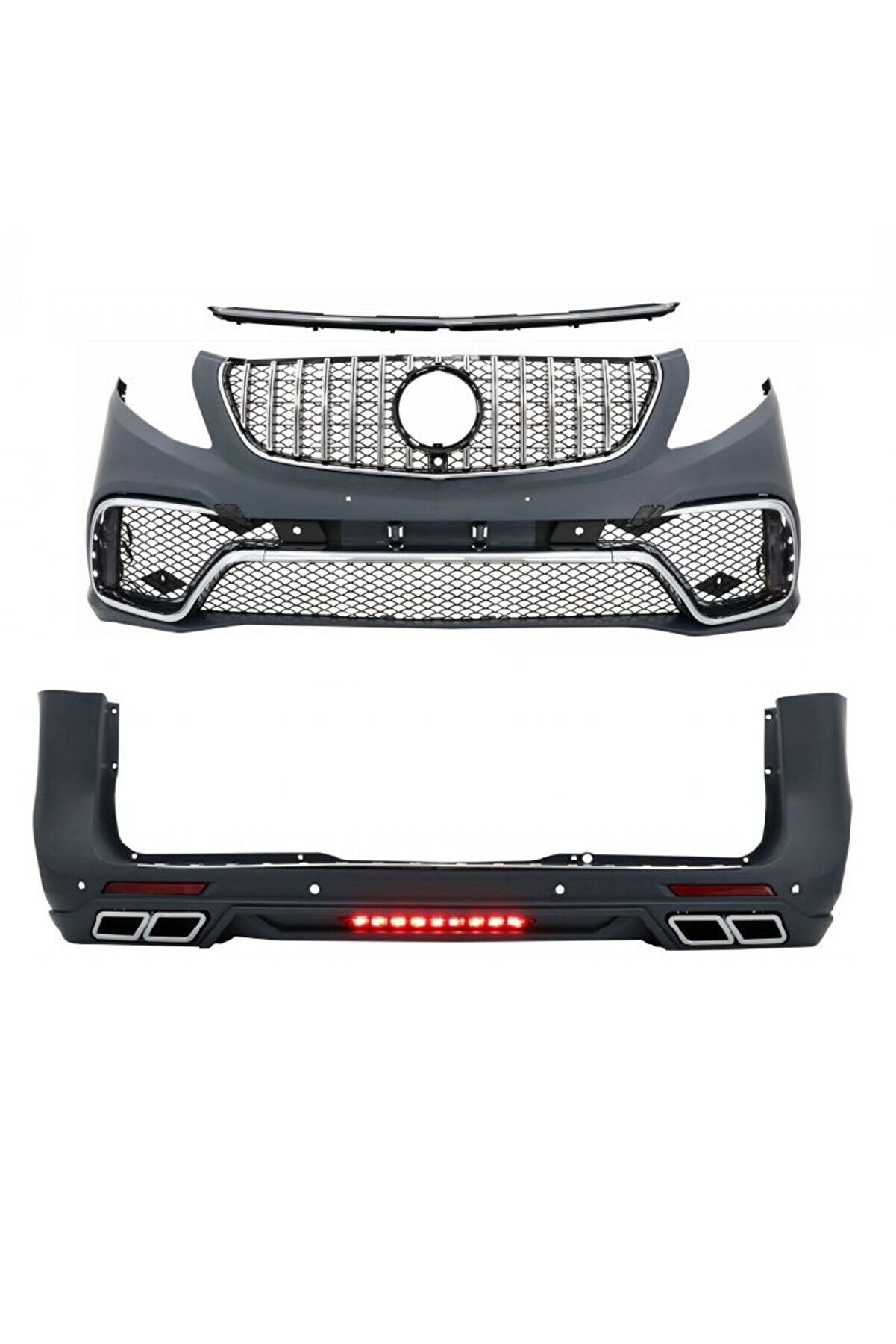 Mercedes vito w447 body kit tampon seti ledsiz short middle