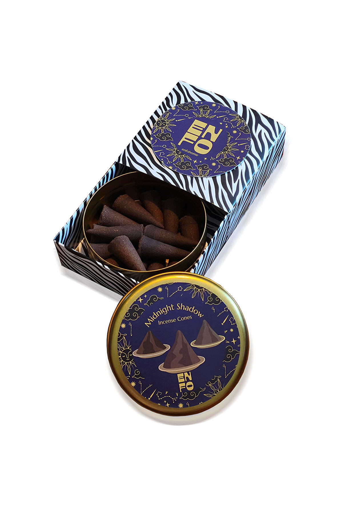 ENFO Midnight Shadow Konik Tütsü I Oudh - Sıcak ve Sessiz Notalarla Büyülü Bir Deneyim