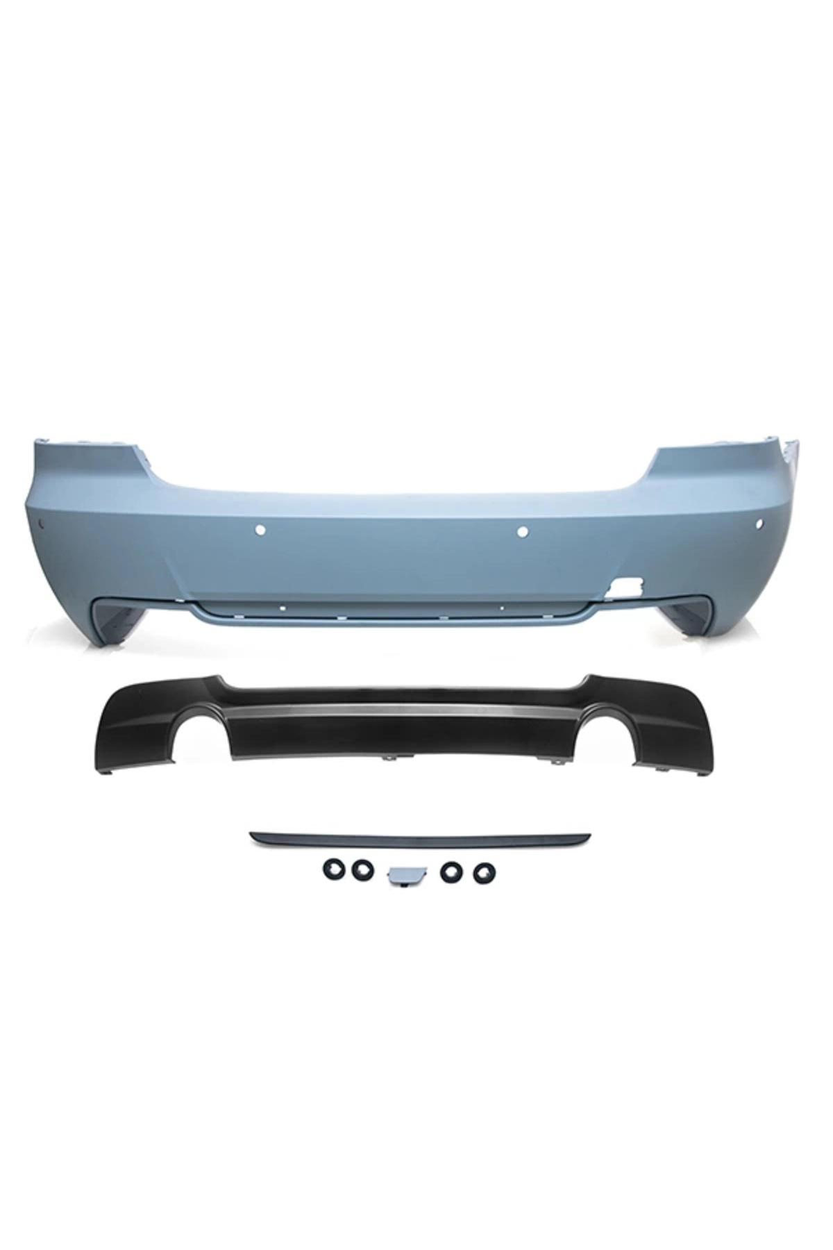 BMW Komple Tampon E926LCI E936LCI Arka; PDCli, Egz.Çıkışlı -M-Tech- 2006-13