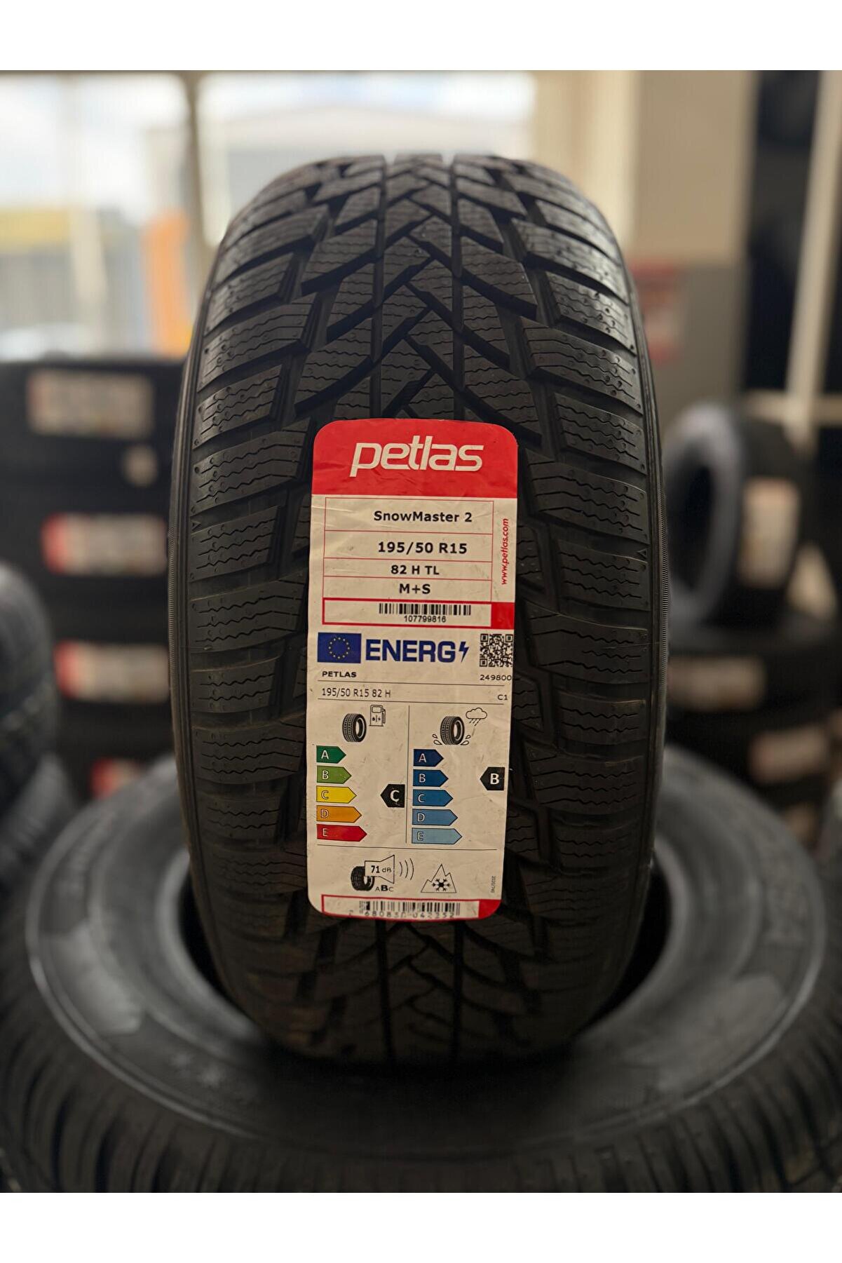 195/50R15 82H SNOWMASTER2- KIŞ LASTİĞİ-2025 TARİHLİ