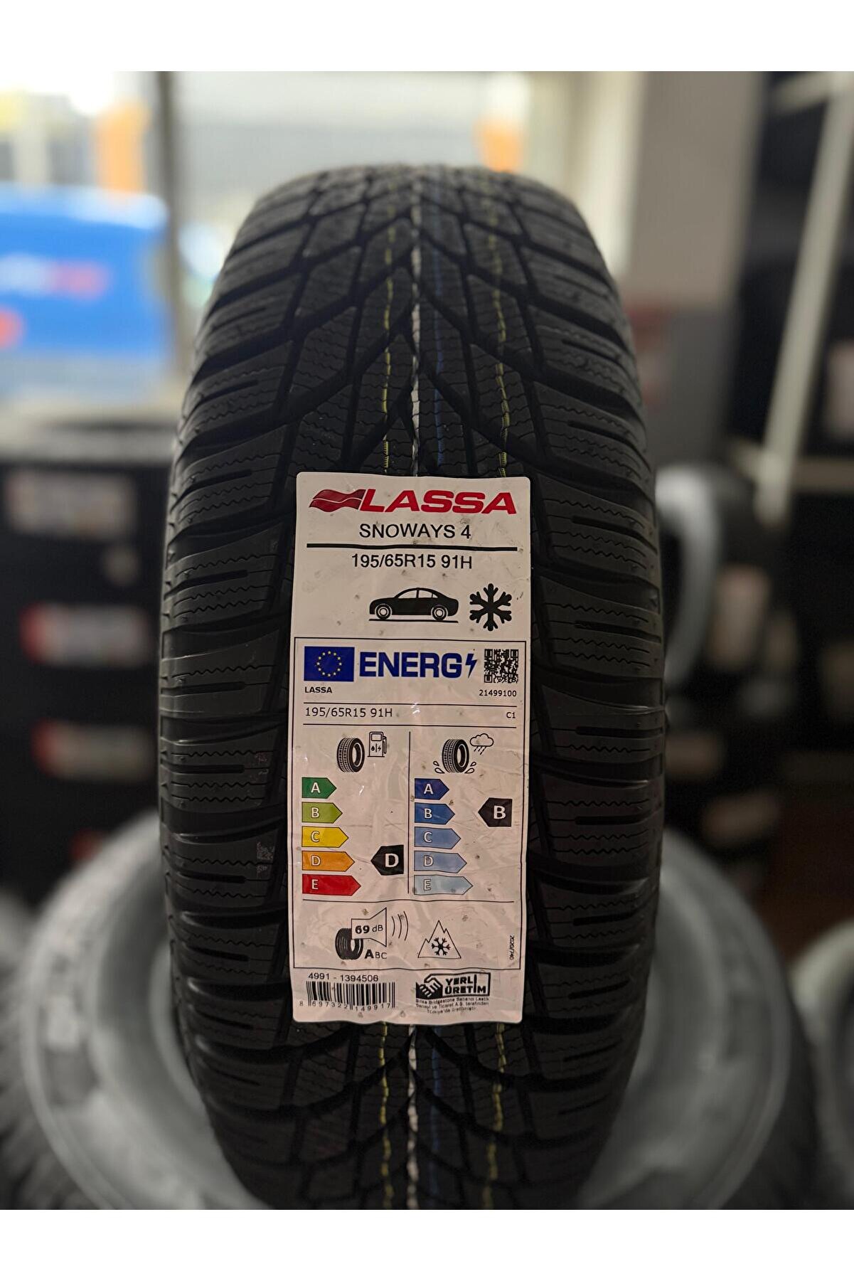 195/65R15 91H SNOWAYS4 KIŞ LASTİĞİ-2025 TARİHLİ