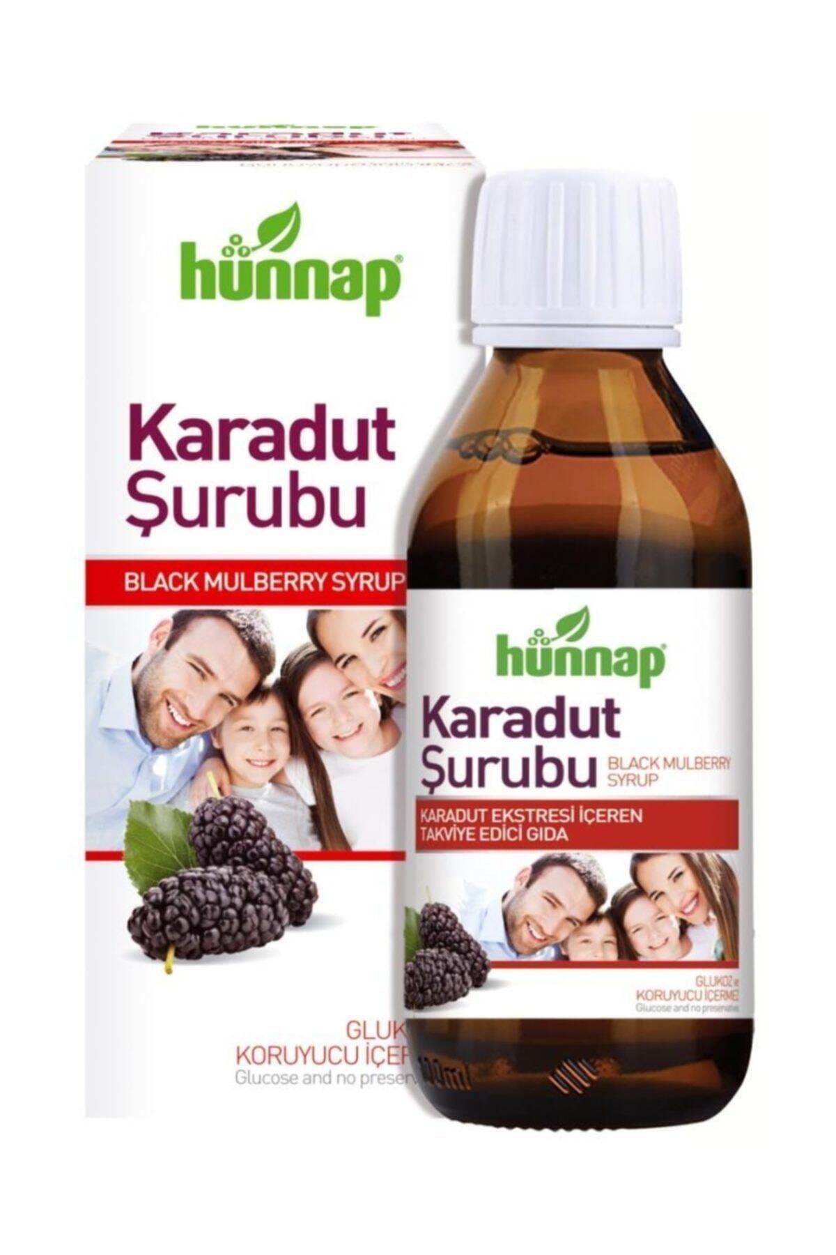 Hünnap Karadut Şurubu 50 ml