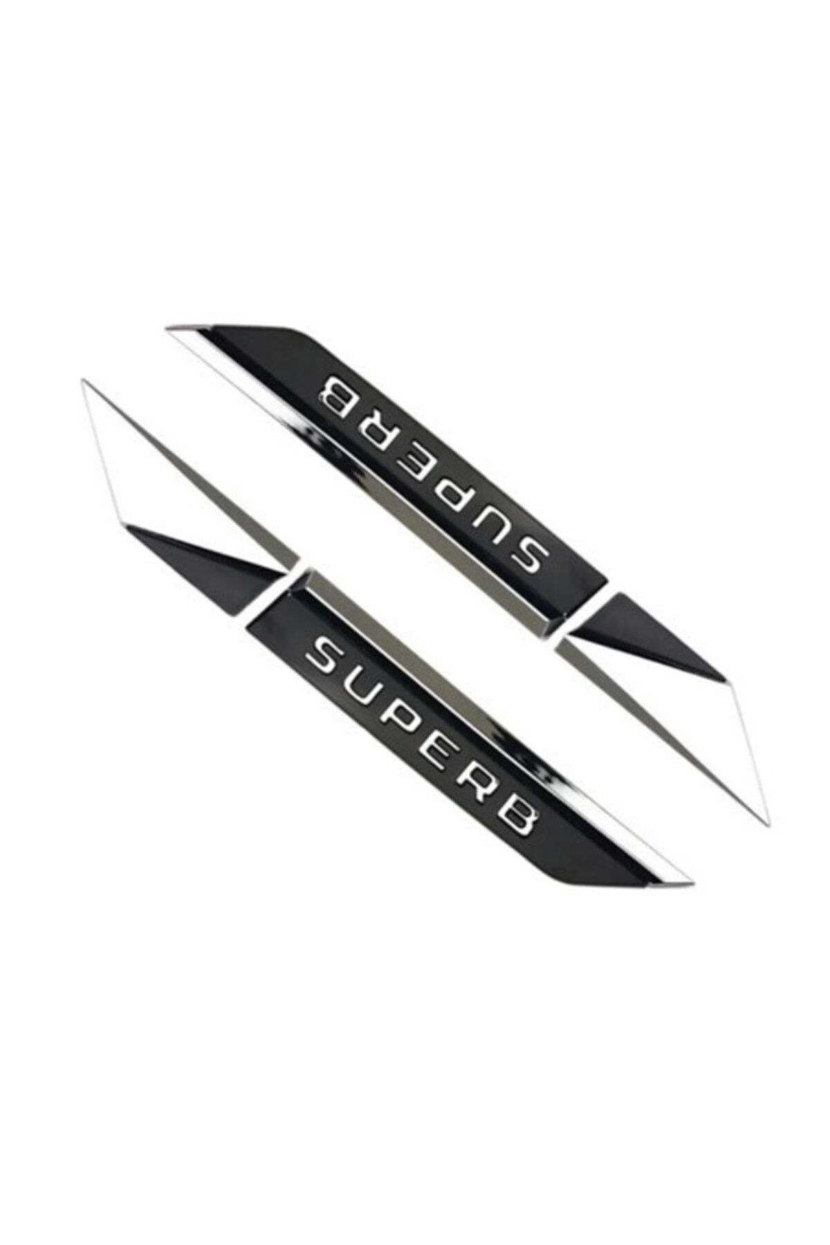 Dynamic Skoda Superb Çamurluk Logosu Super B Çamurluk Bıçağı Sağ Sol