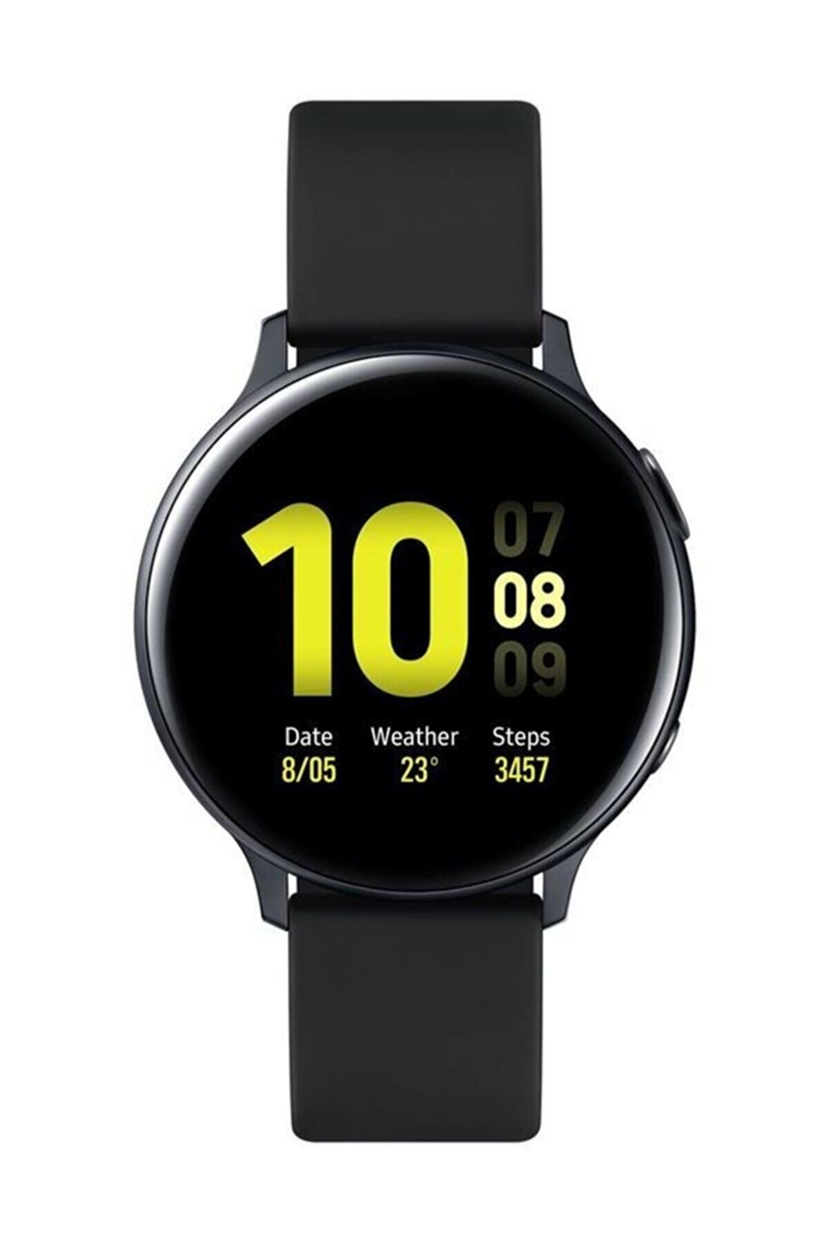 Samsung Galaxy Watch Active2 44mm Aluminyum Mat Siyah Akıllı Saat (Samsung Türkiye Garantili)