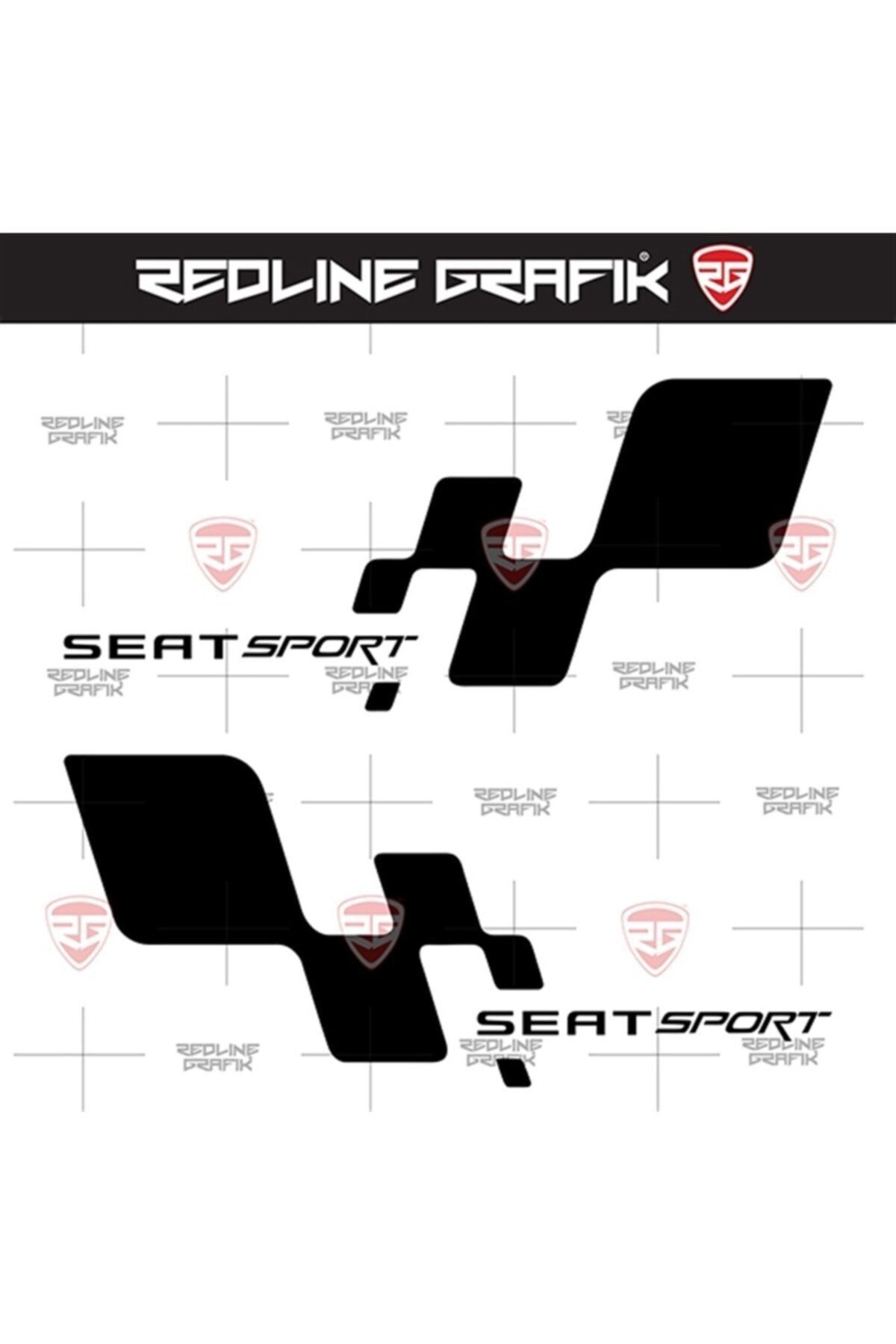 Redline Grafik Seat Sport Yan Kapı Sticker Seti