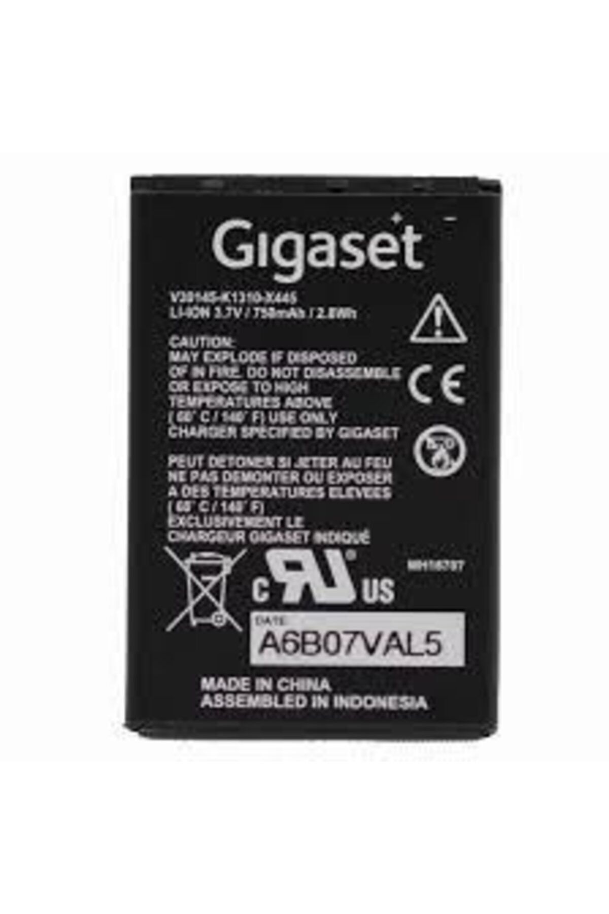 Gigaset Siyah Batarya Sl750 Gıg05002