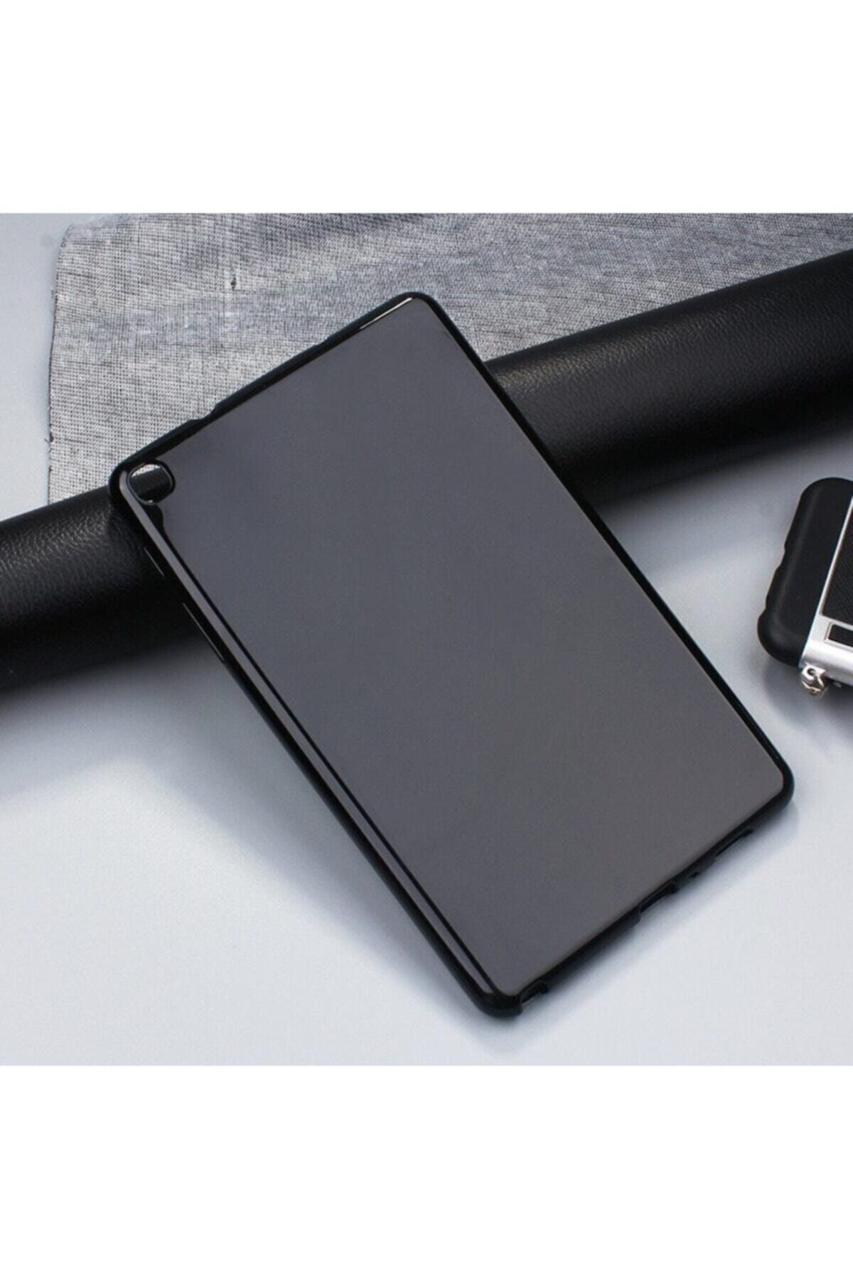 Nezih Case Samsung Samsung T290 Uyumlu Koruyucu Esnek Yumuşak Silikon Kılıf Siyah (ULTRA KORUMA)