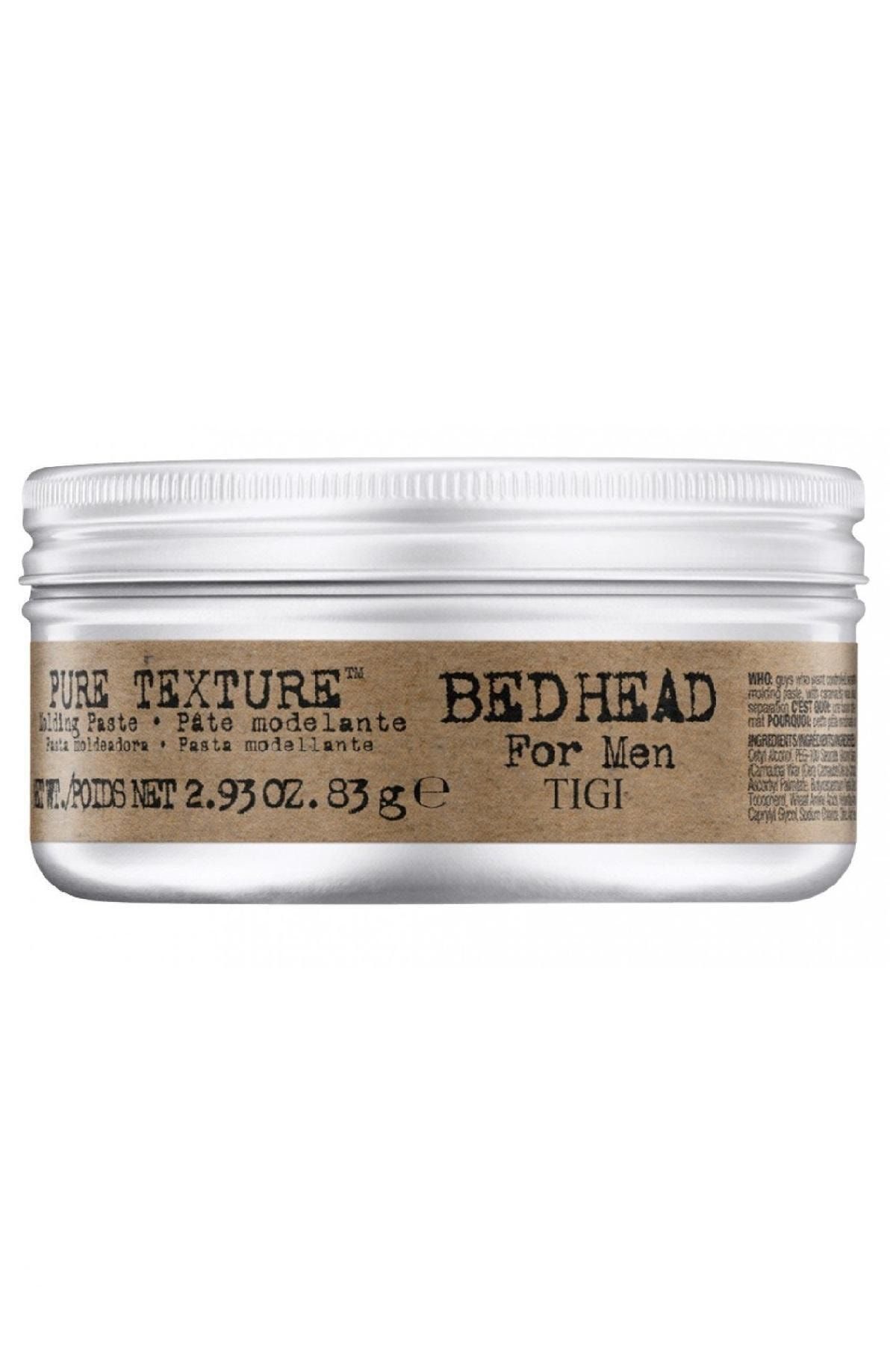 Tigi Bed Head Bed Head For Men Pure Texture Orta Tutuşlu Hamur 83g
