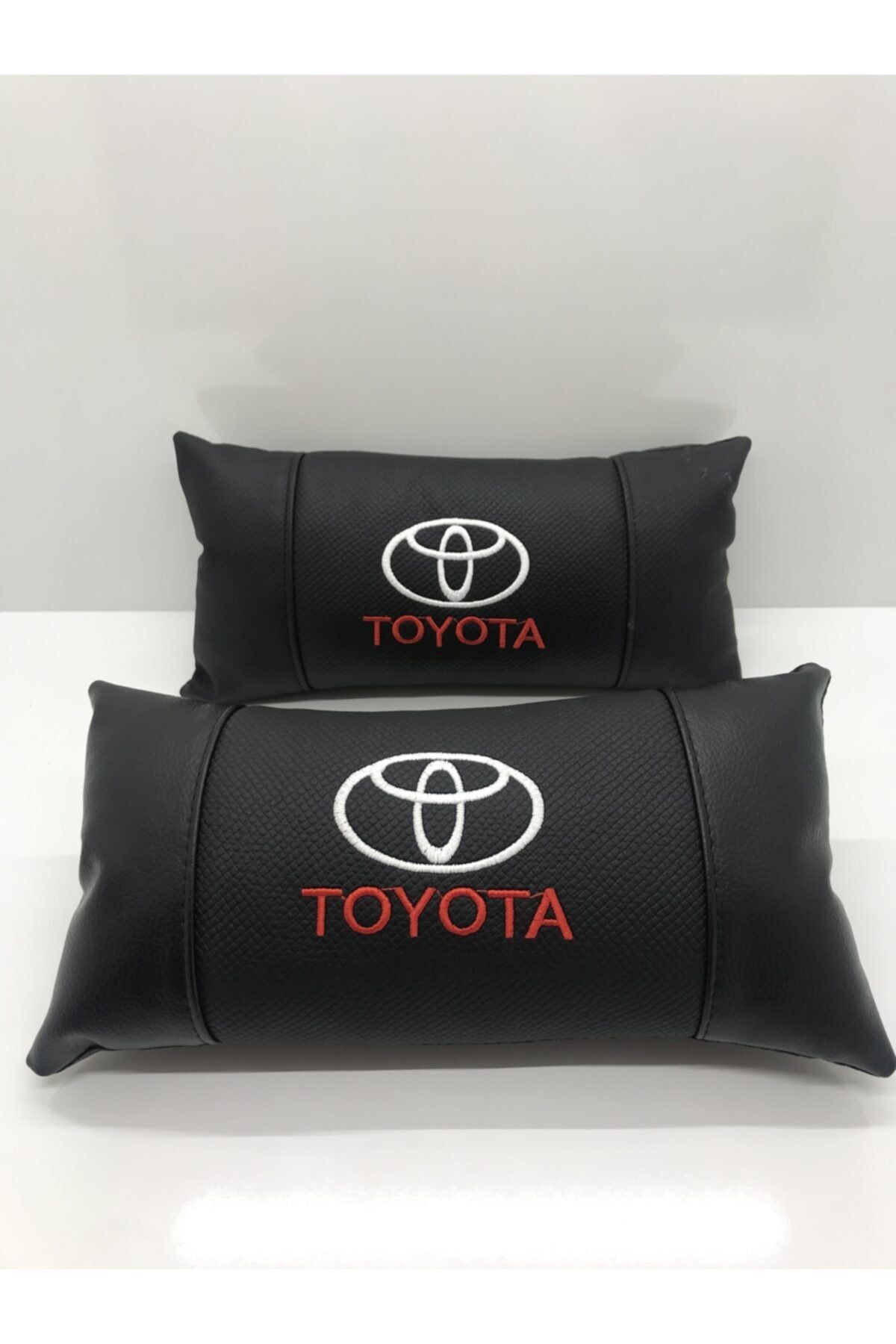Space Toyota Araç Boyun Yastığı Lüks Deri Toyota Boyun Yastık