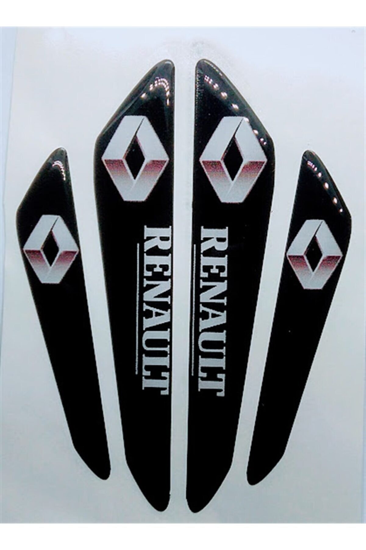 Redline Grafik Renault Araba Yan Kapı Koruma 3d Sticker