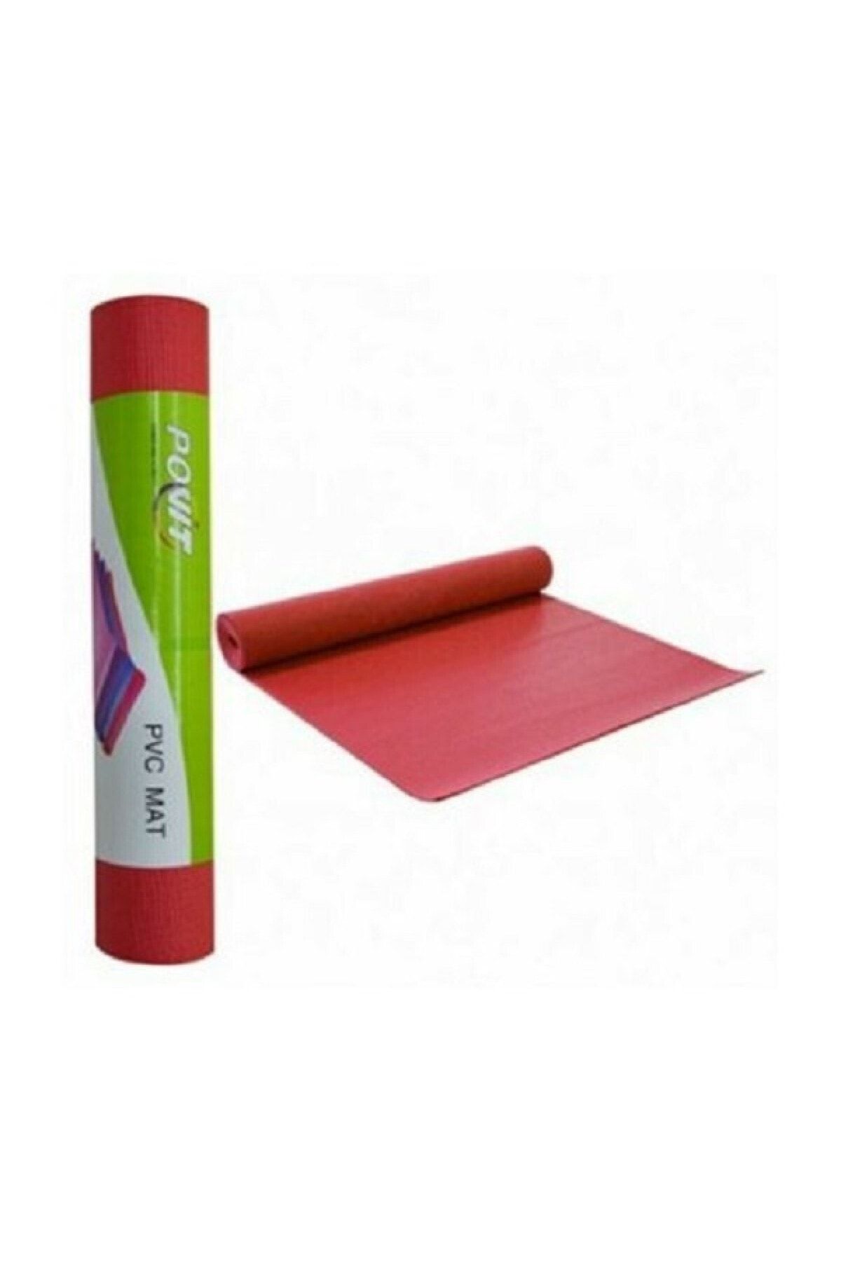 Povit Kırmızı Yoga Mat Pilates Minderi  173x60x0,6 cm