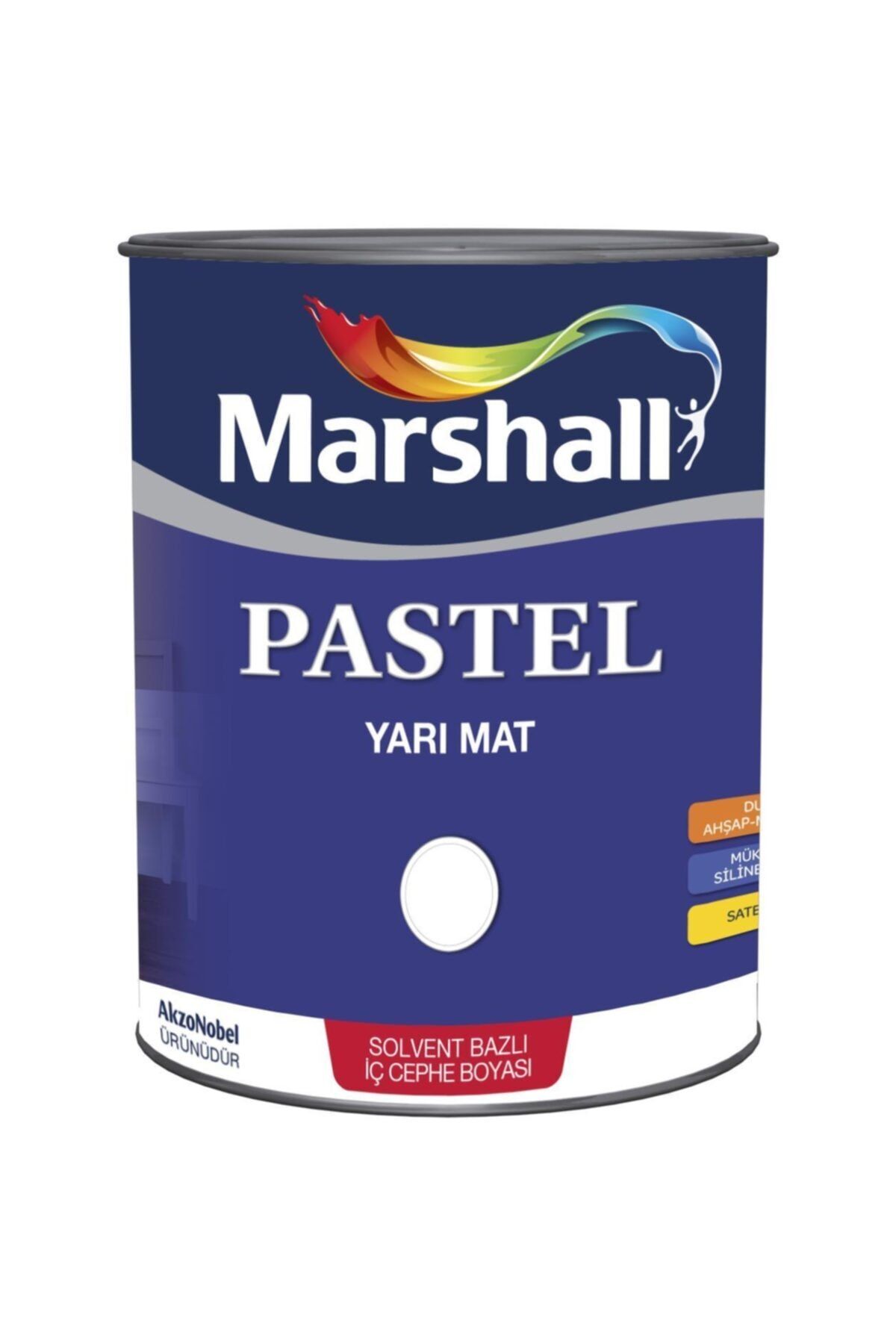 Marshall Pastel Yarı Mat Sentetik Boya 2.5 L Çakıl Taşı