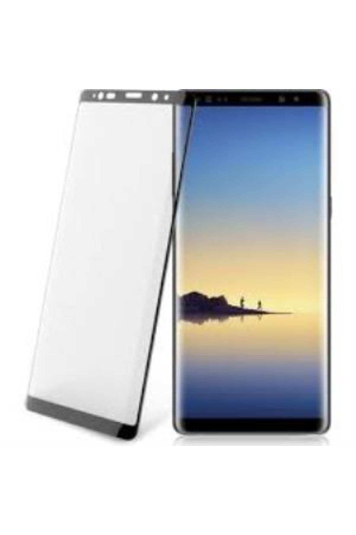 Samsung Galaxy Note 8 N950 Siyah 5d Ekran Koruyucu