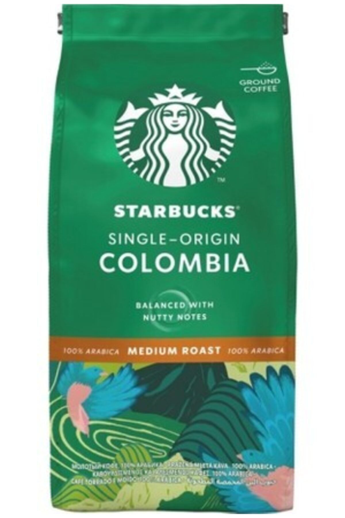 Starbucks Single Origin Colombia Öğütülmüş Kahve 200 Gr