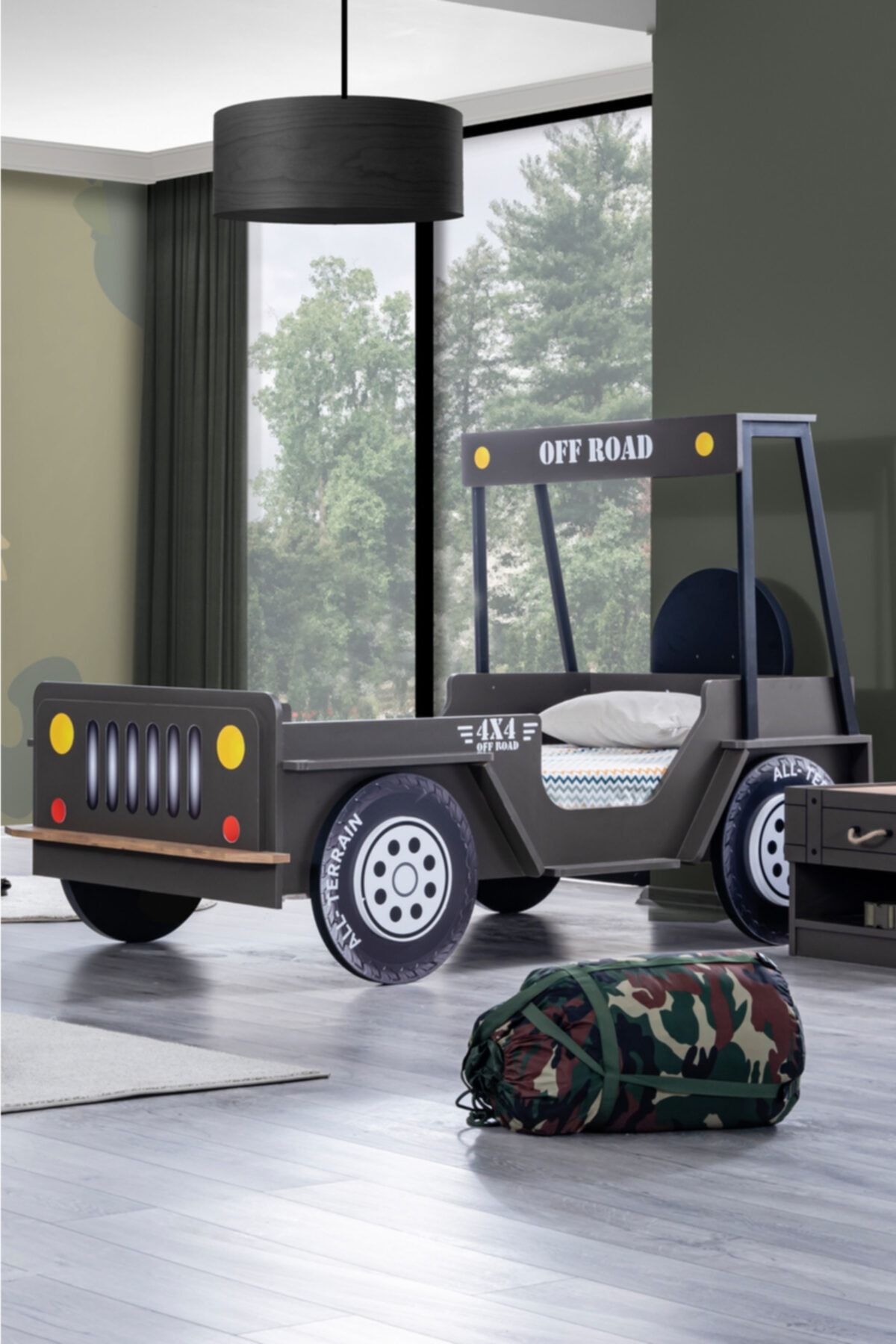 Setay Offroad Plus Çocuk Odası - Jeep Karyola