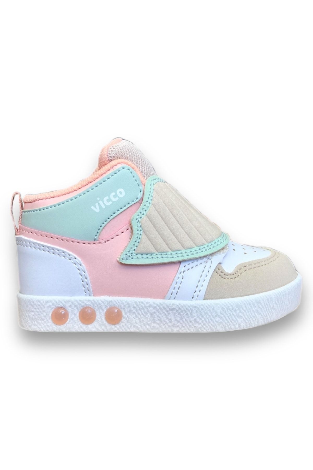 Vicco Pembe - 313.p20k.100 Ufo Işıklı Sneakers