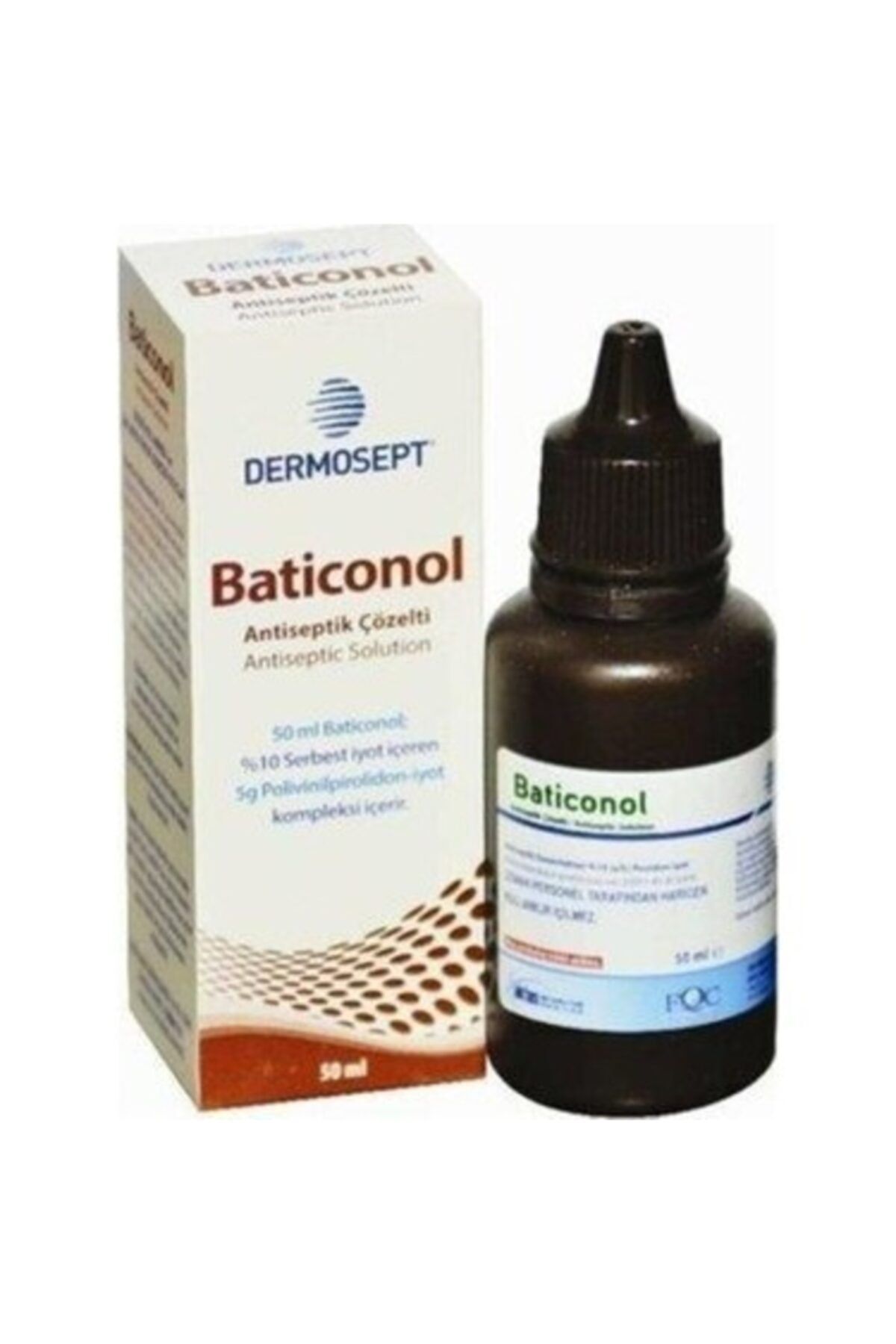 Dermosept Baticonol Çözelti 100 Ml Batikon 100 Ml