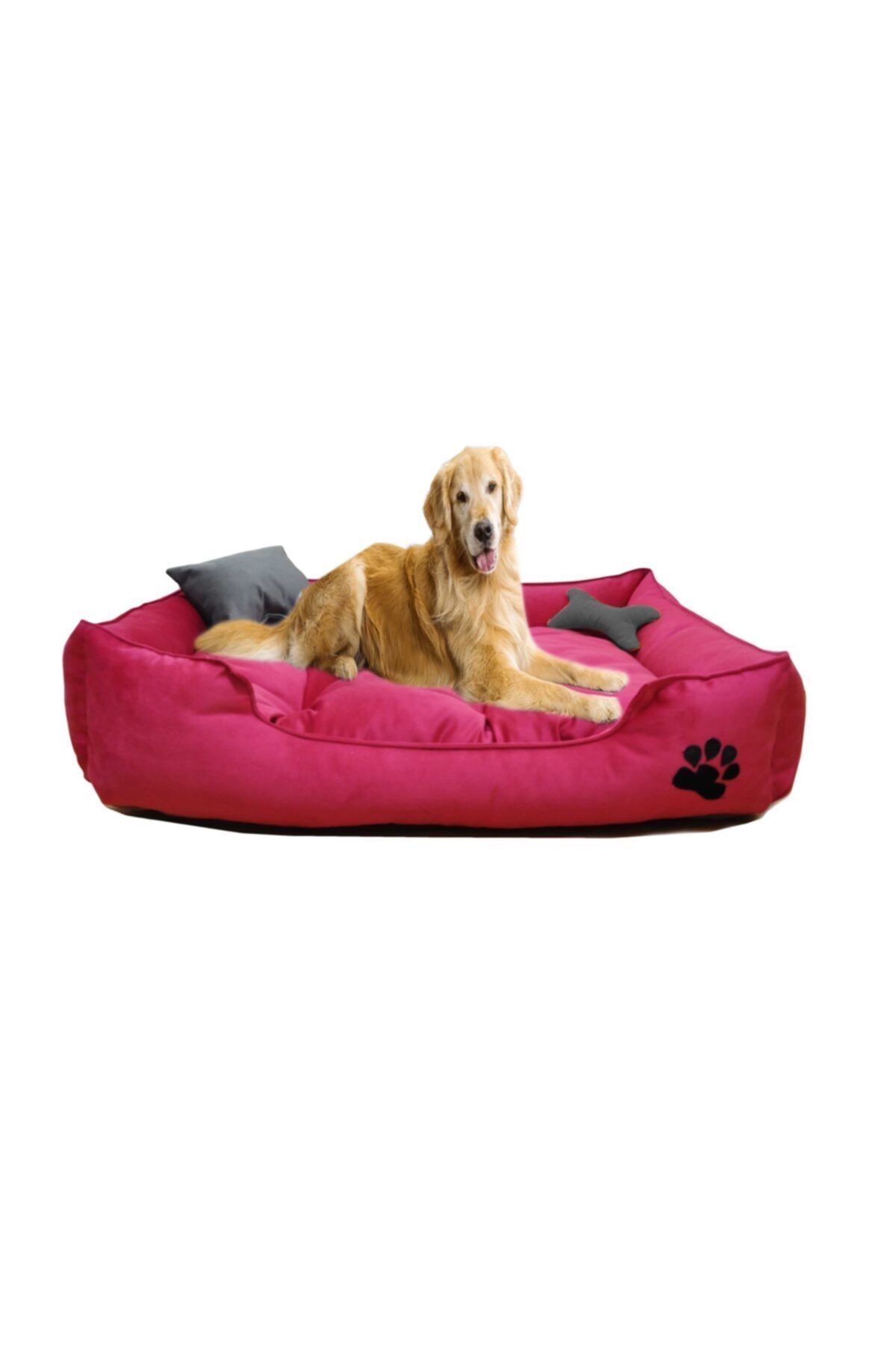 Mavi Vitrin Yıkanabilir Ultra Soft Köpek Yatağı Large (büyük Irklar Için)