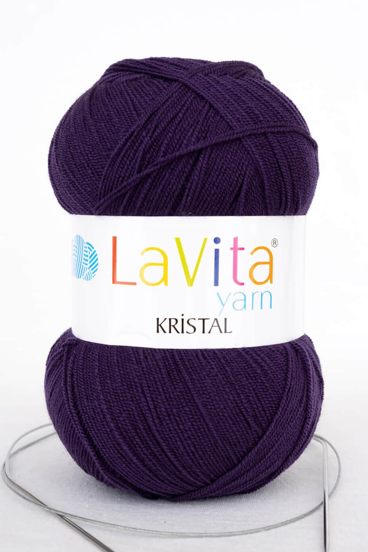 LaVita Yarn Kristal Lif Amigurimi El Örgü Ipi Taka Yarn (5125-MOR)