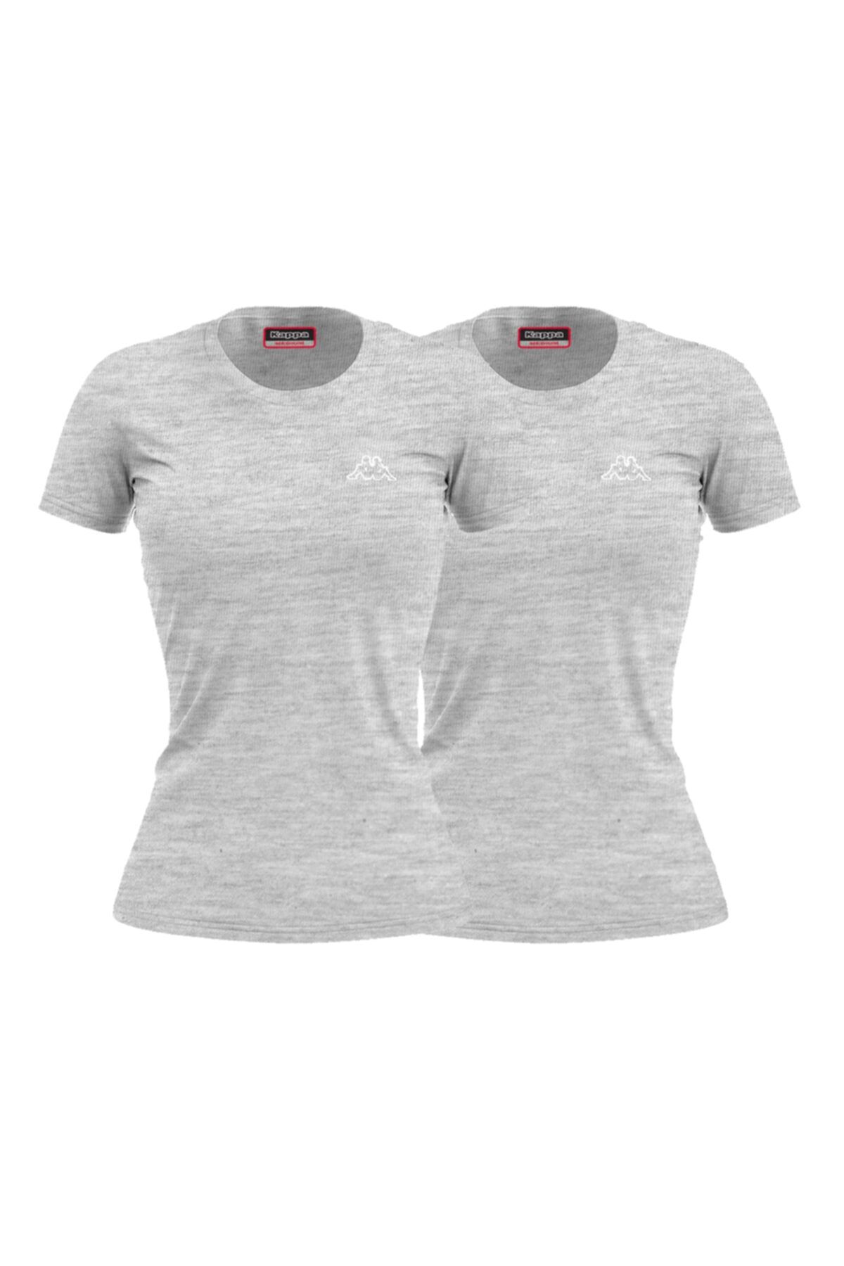 Kappa Kadın T-shirt 2 Li Paket Basıc