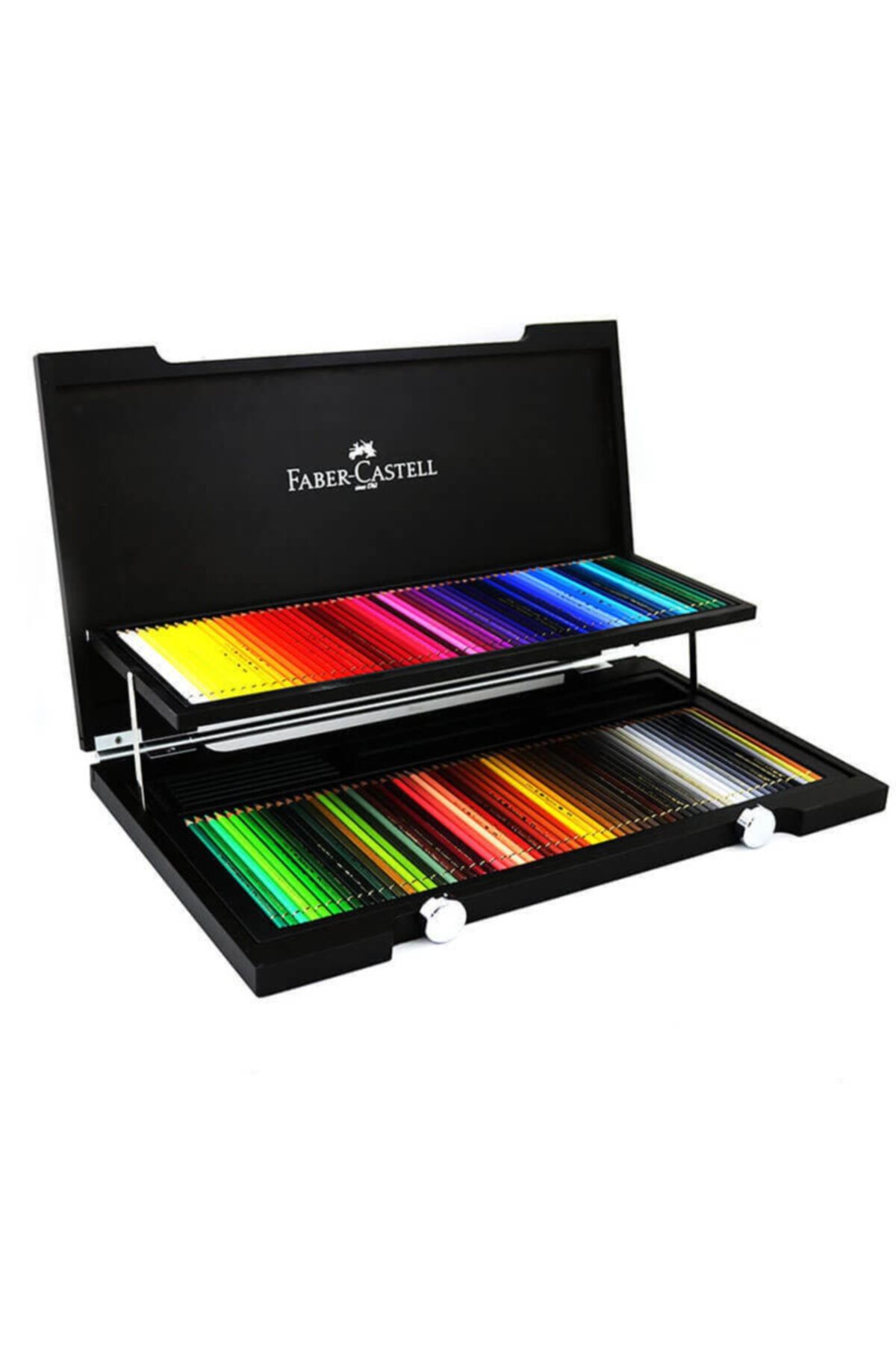 Anka Art Faber Castell Polychromos Colour Pencils 120li Set Ahşap Kutu