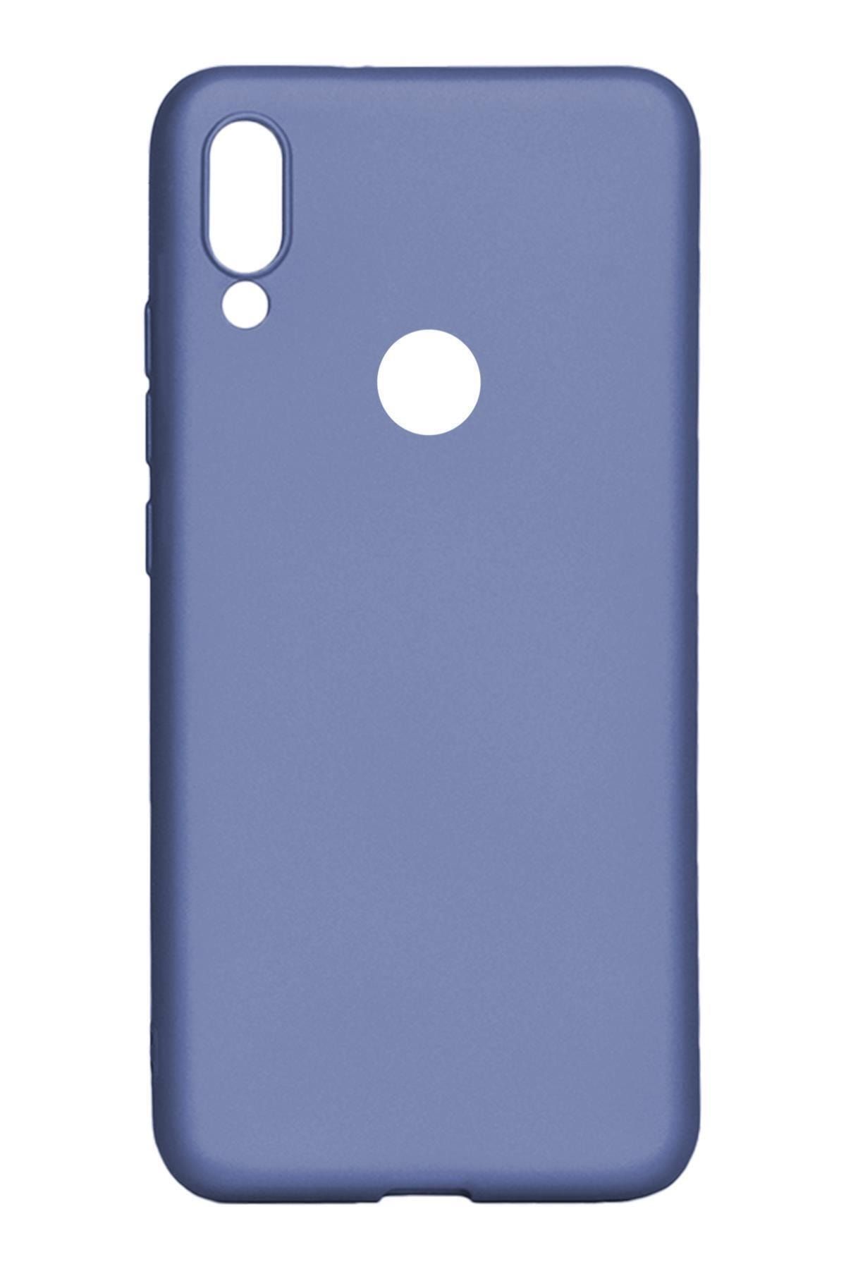 Meizu Note 9 Uyumlu Kılıf Premier Renkli Esnek Silikon Lacivert