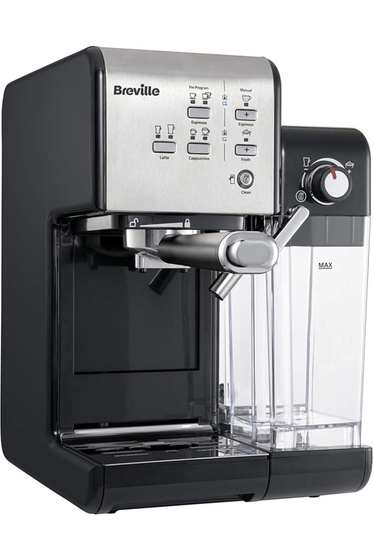 Breville Prima Latte Iı Espresso, Latte & Cappuccino Kahve Makinesi | Profesyonel 19 Bar [vcf108x]
