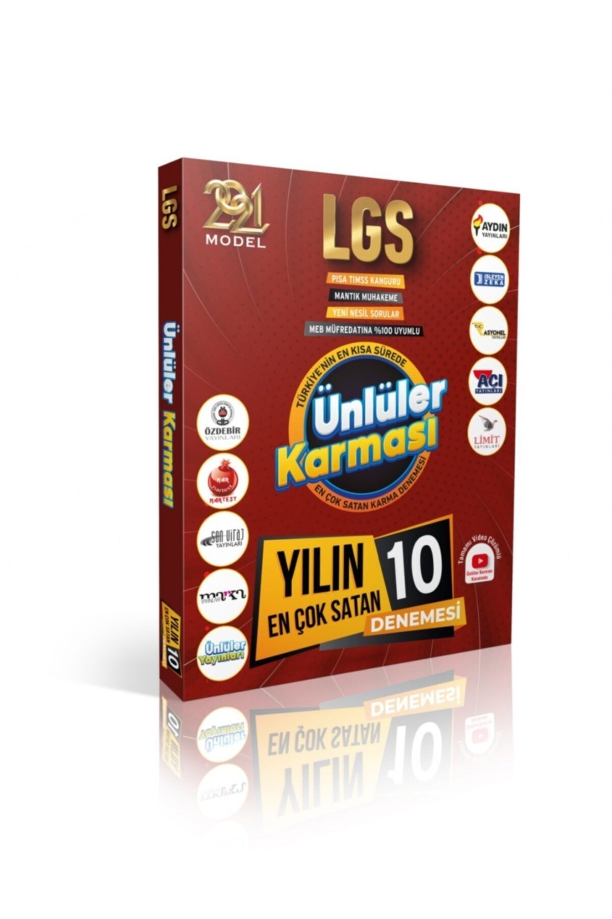 Ünlüler Karması Lgs 10 Lu Deneme Ünlüler Karması Yayınları 2024