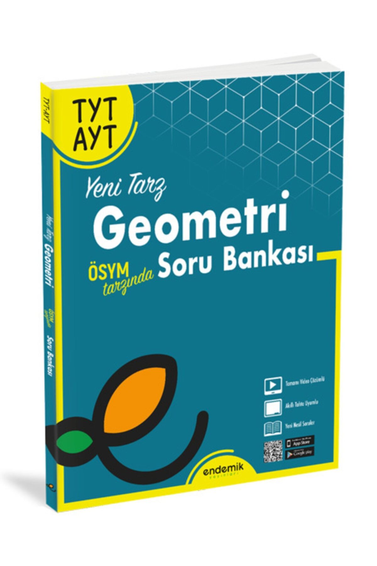 Endemik Yayınları 2022 - Tyt-ayt Yeni Tarz Geometri Soru Bankası