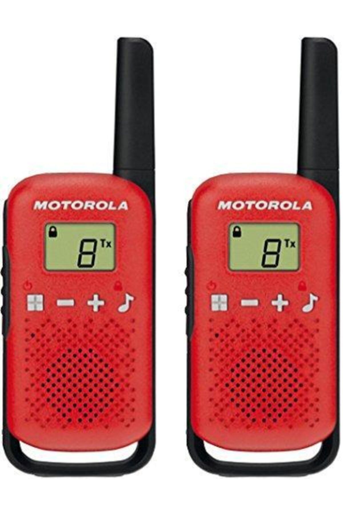 Motorola Tlkr-t42 Kırmızı Pmr El Telsizi Pilli Ekonomik Paket