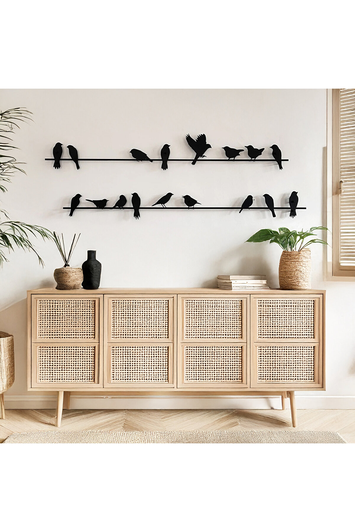 UMAYLİN Dekor Metal Duvar Tablosu - Elegant Duvar Süsü ve Dekorasyon