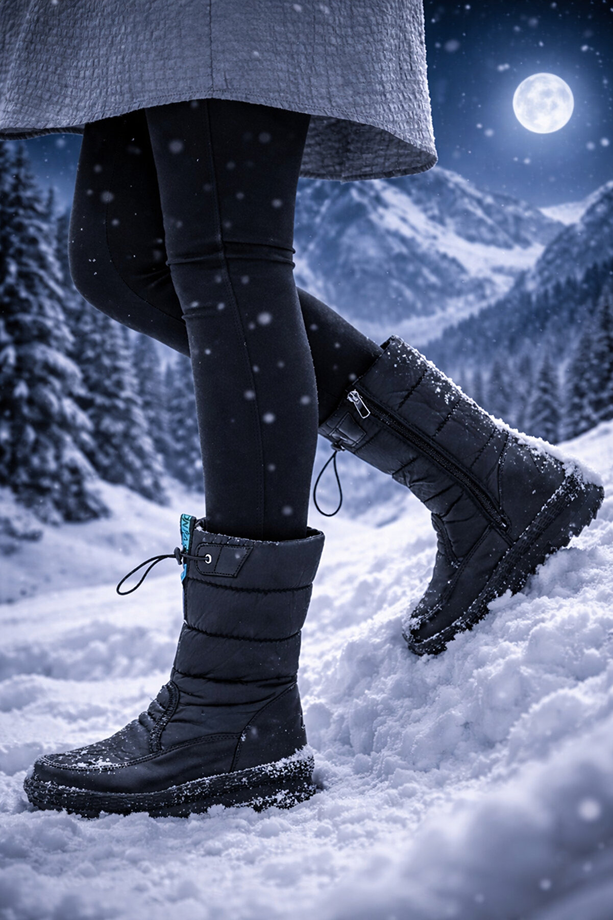 Twingo Termal Kürklü Kar Botu - Sıcak ve Stilde Kışın