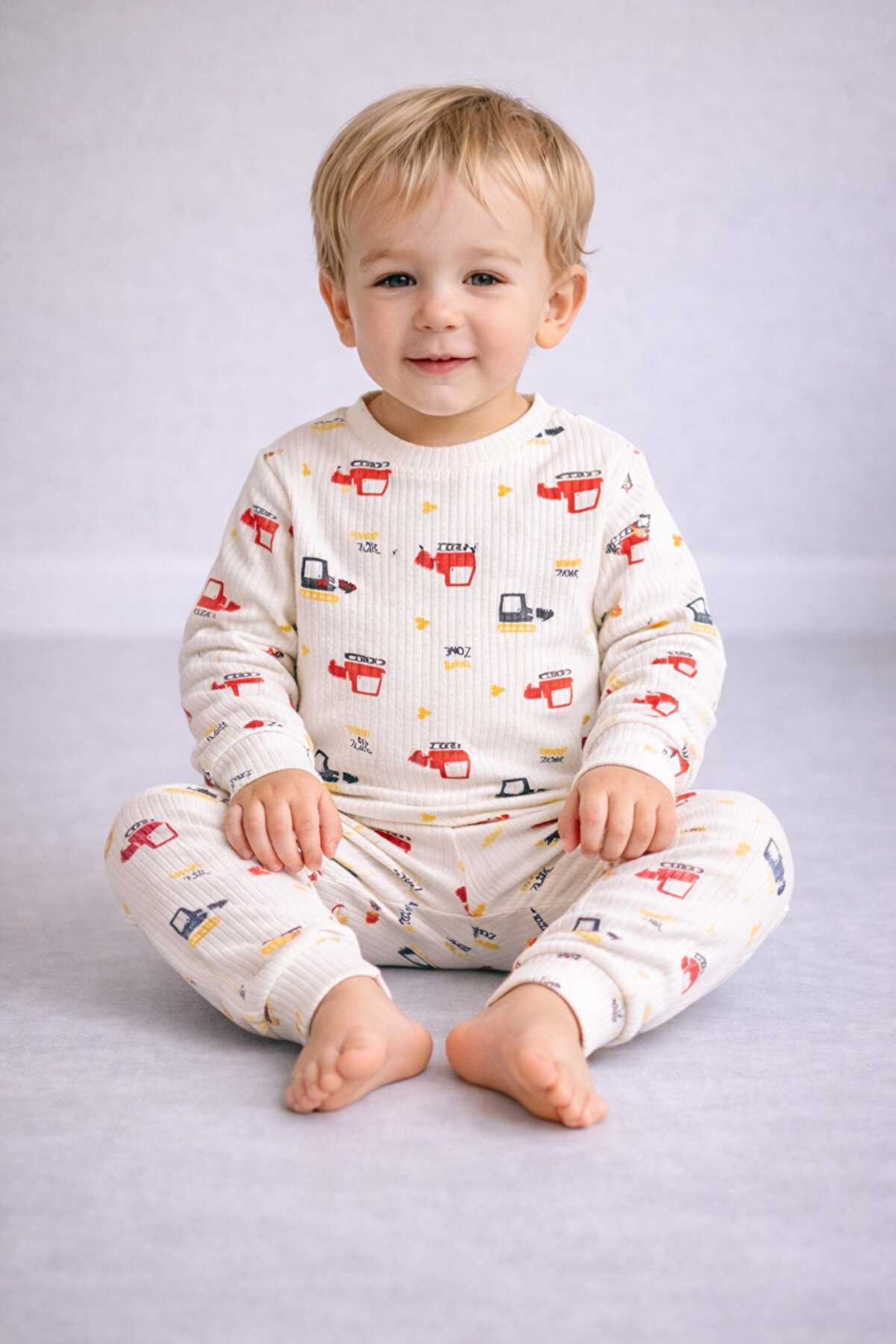 aden kids Raporlu Kumaş Desenli Çocuk Pijama Takımı - ₺149.99
